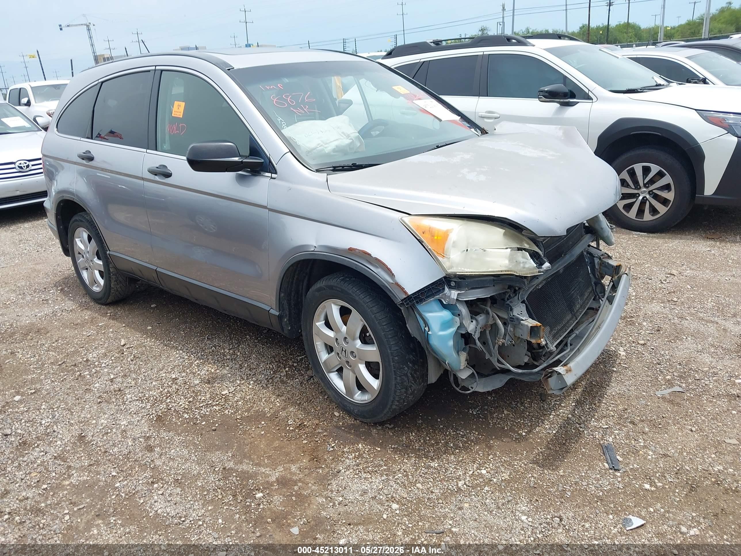 2008 Honda Cr-v Ex Silver vin: JHLRE48508C068876