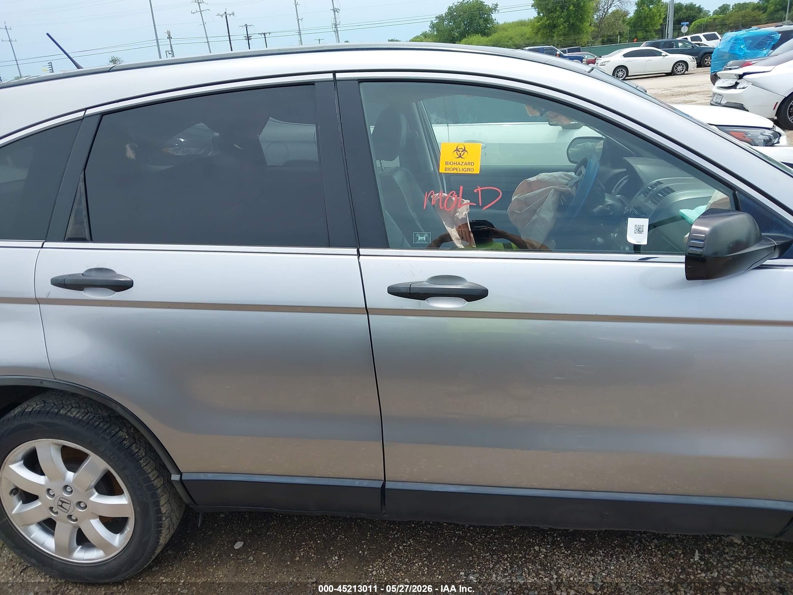 2008 Honda Cr-v Ex Silver vin: JHLRE48508C068876