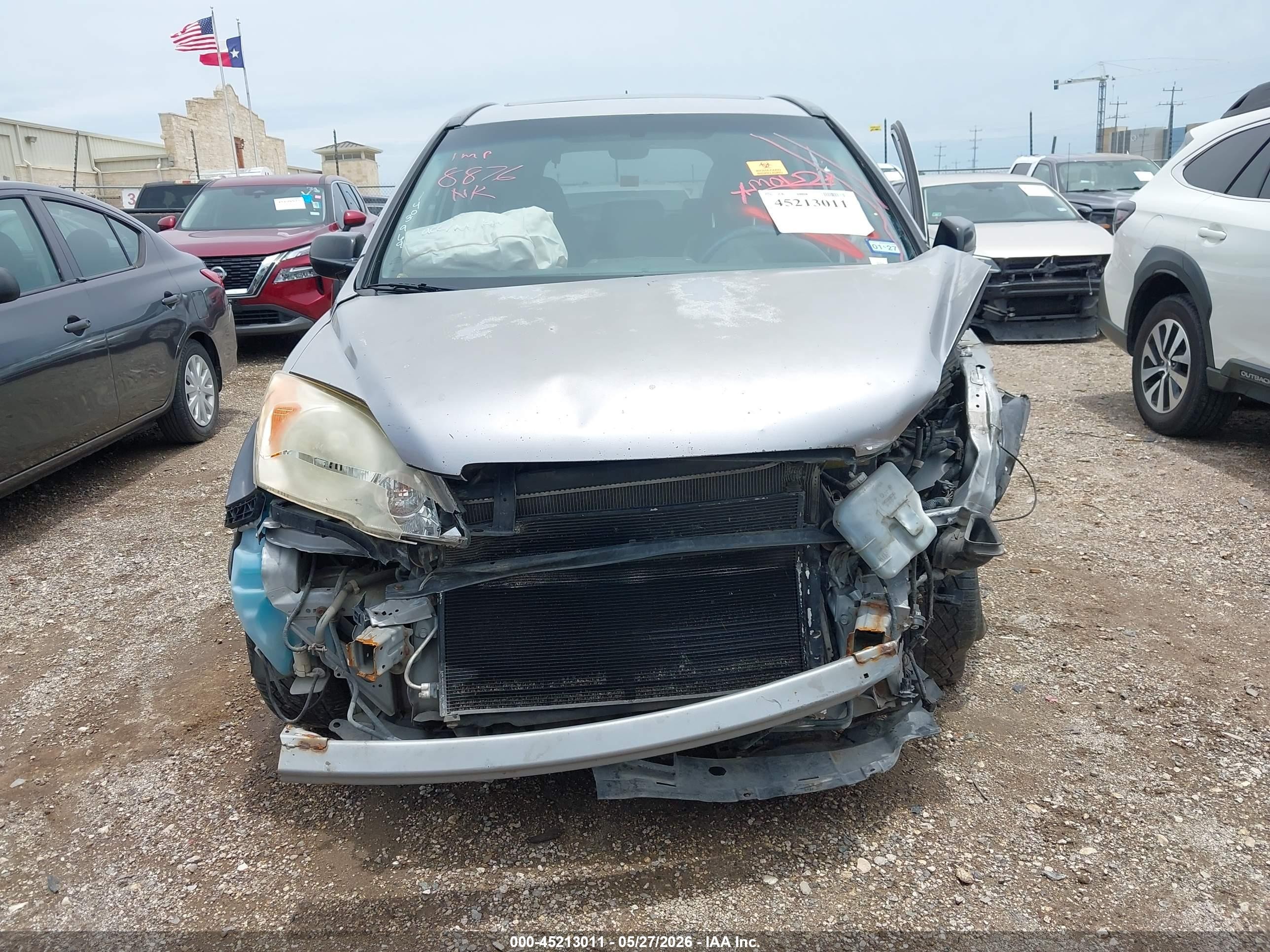 2008 Honda Cr-v Ex Silver vin: JHLRE48508C068876