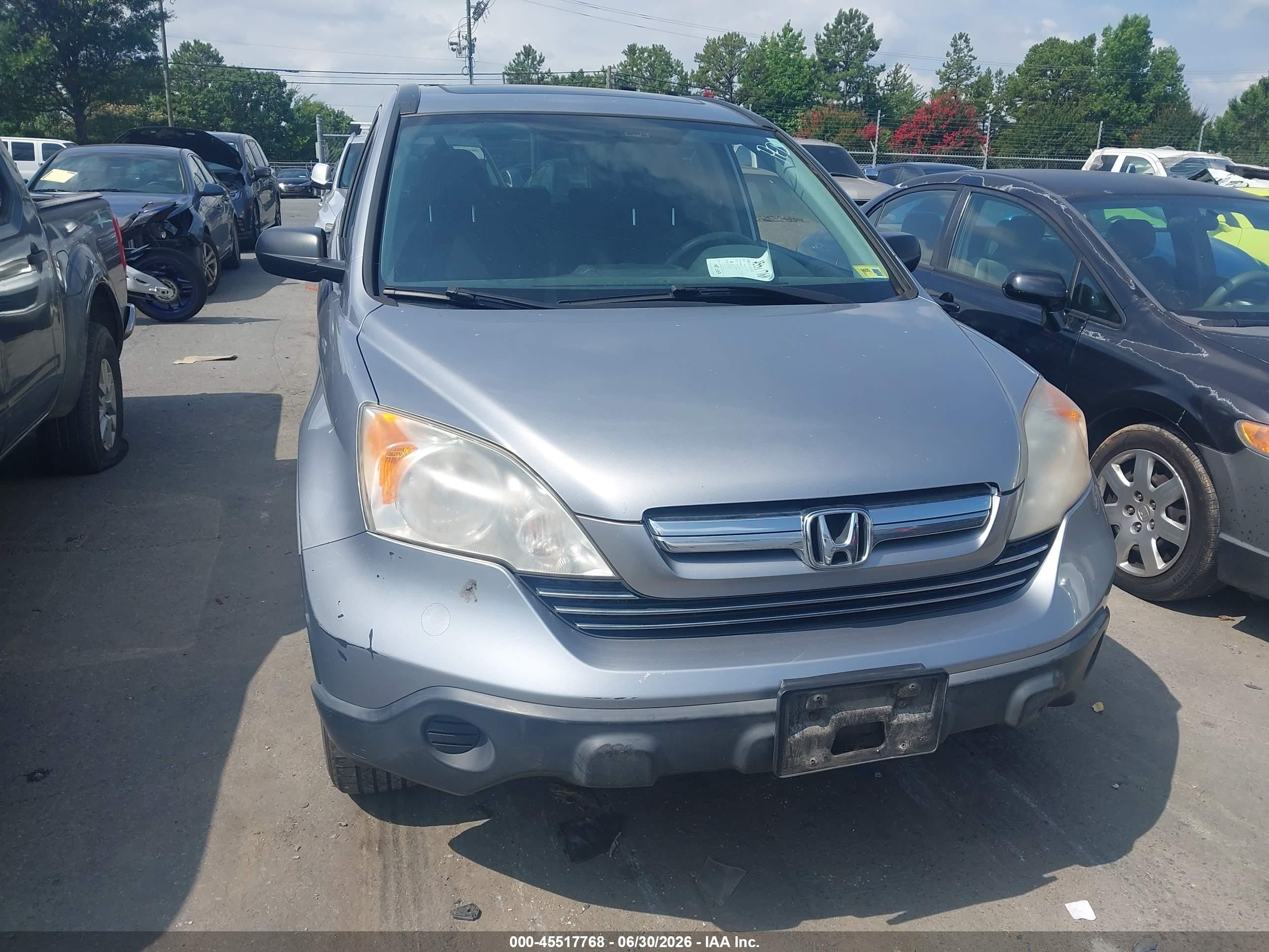 2008 Honda Cr-v Ex Silver vin: JHLRE48508C074175