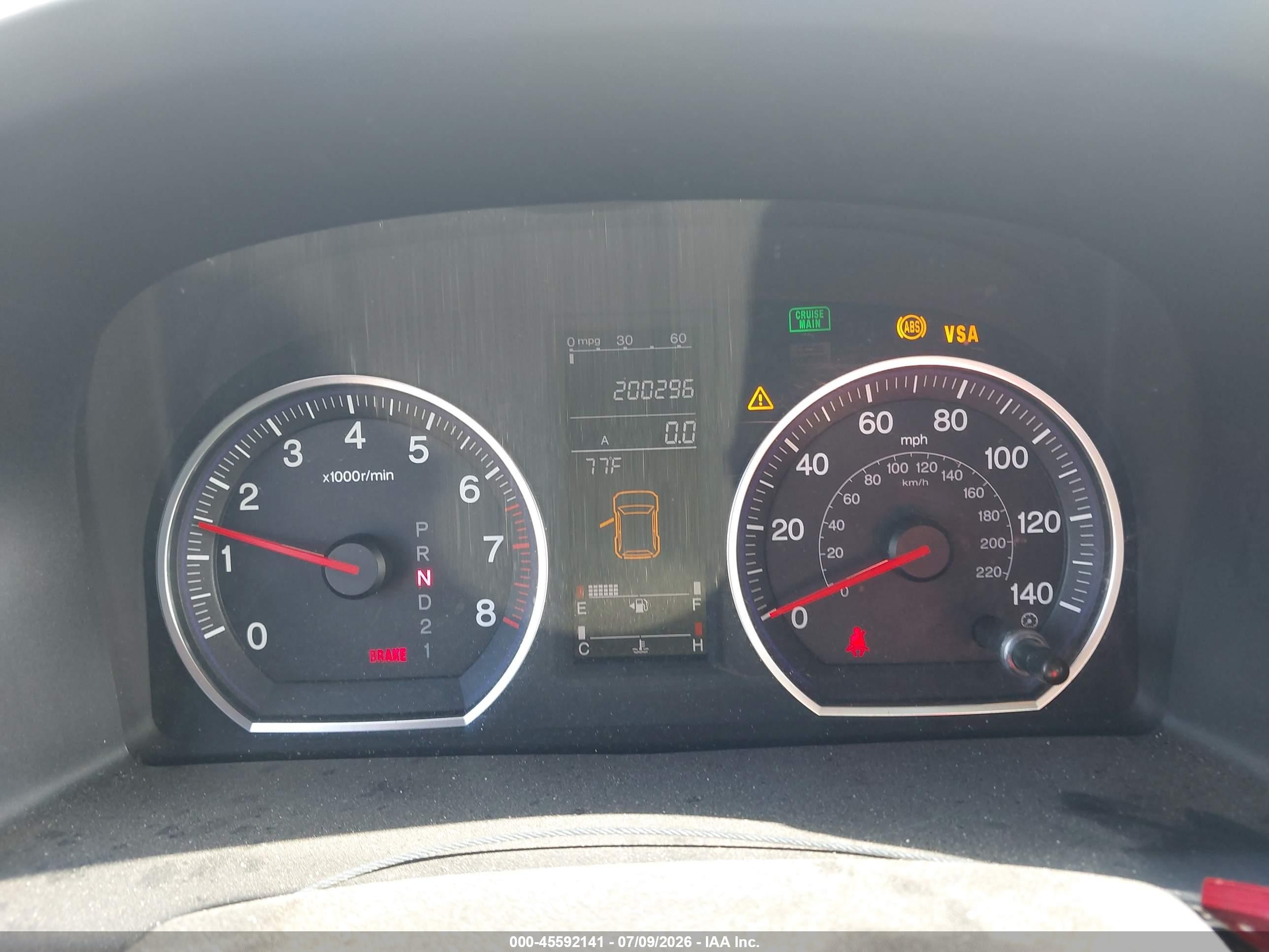 2008 Honda Cr-v Ex White vin: JHLRE48508C077741