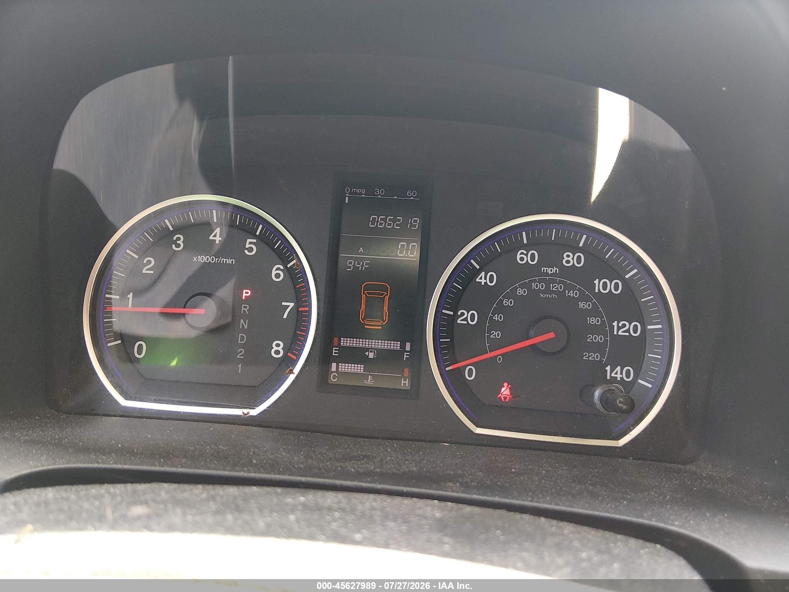 2008 Honda Cr-v Ex Silver vin: JHLRE48508C079263