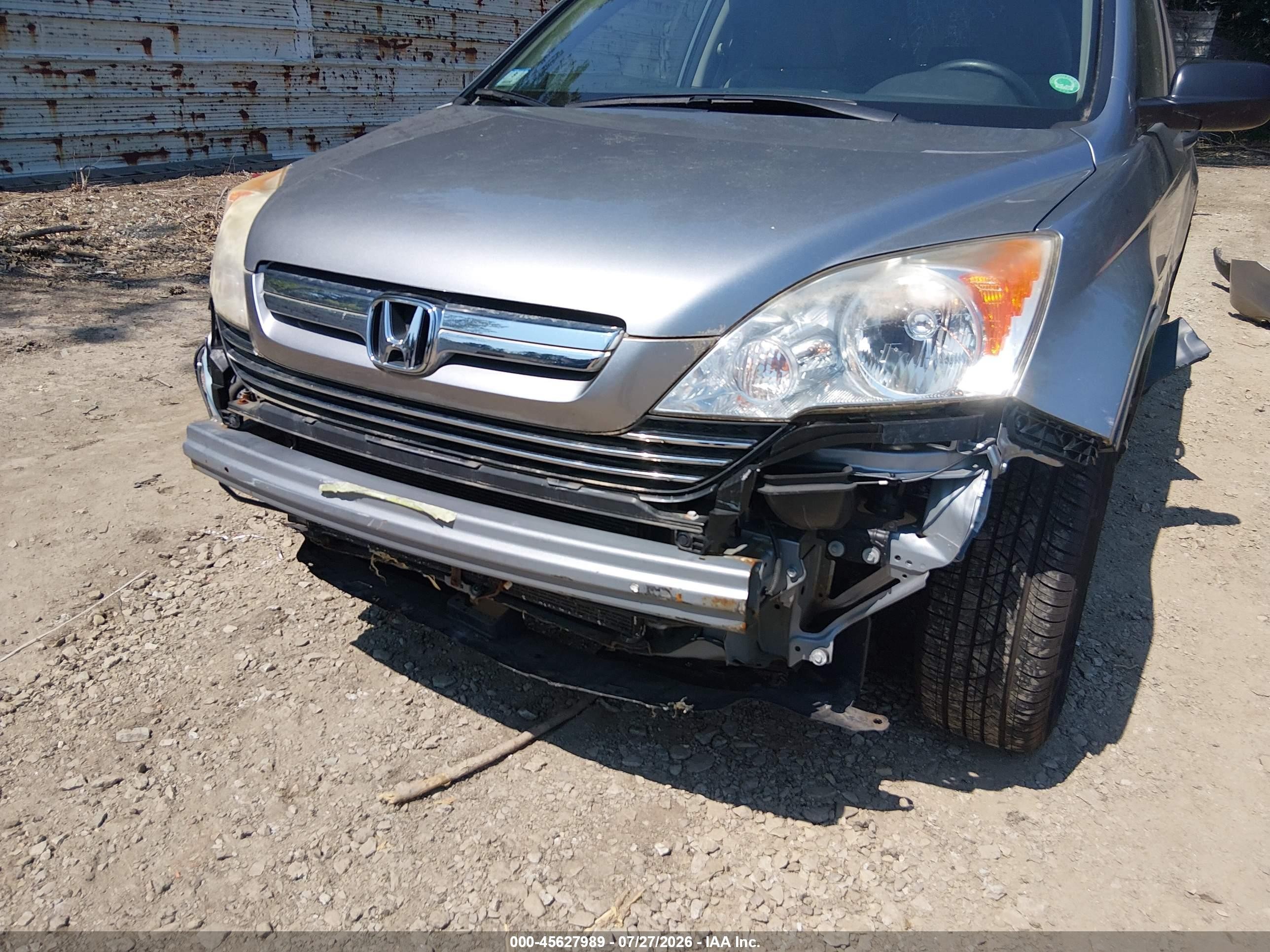2008 Honda Cr-v Ex Silver vin: JHLRE48508C079263