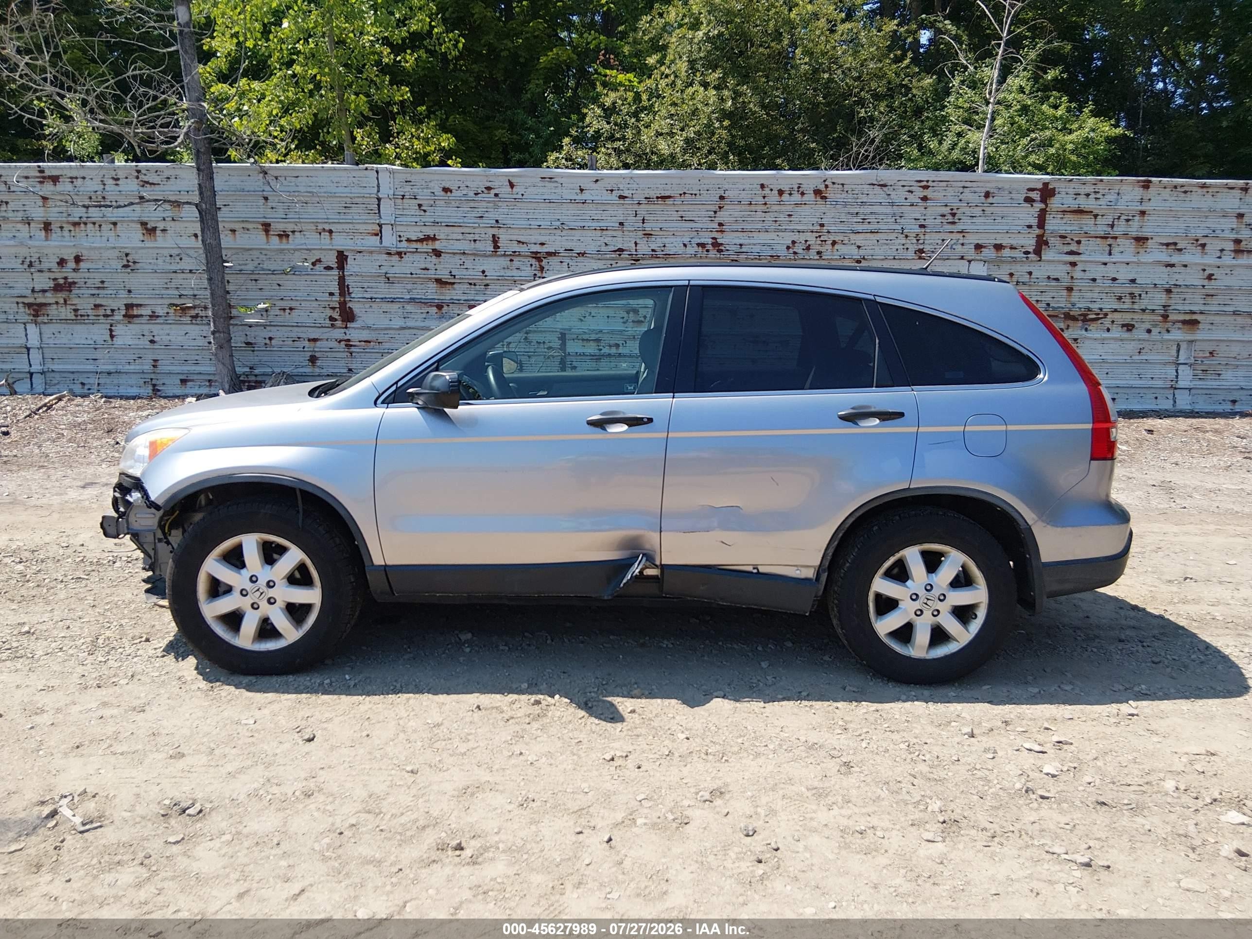 2008 Honda Cr-v Ex Silver vin: JHLRE48508C079263