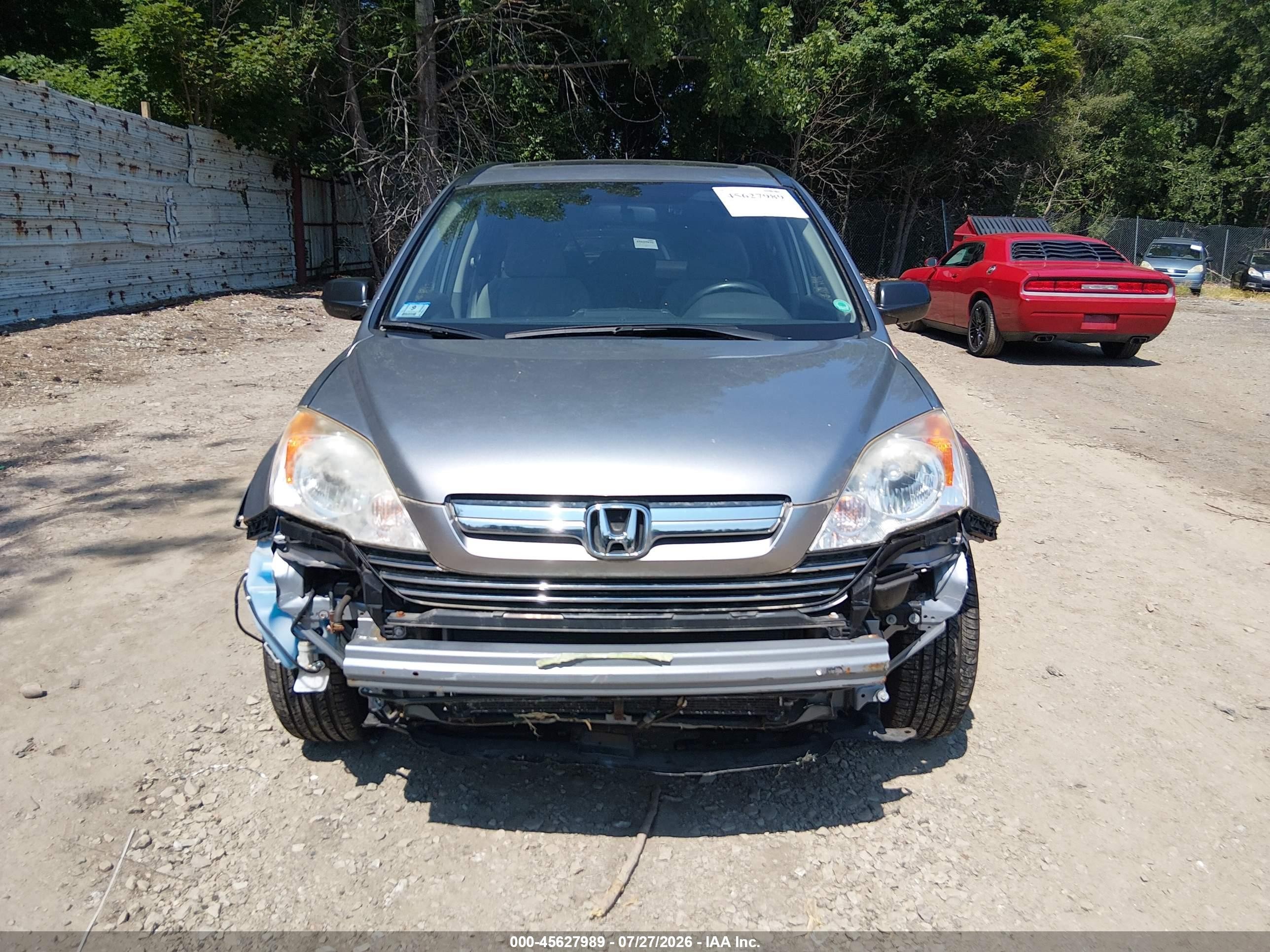 2008 Honda Cr-v Ex Silver vin: JHLRE48508C079263