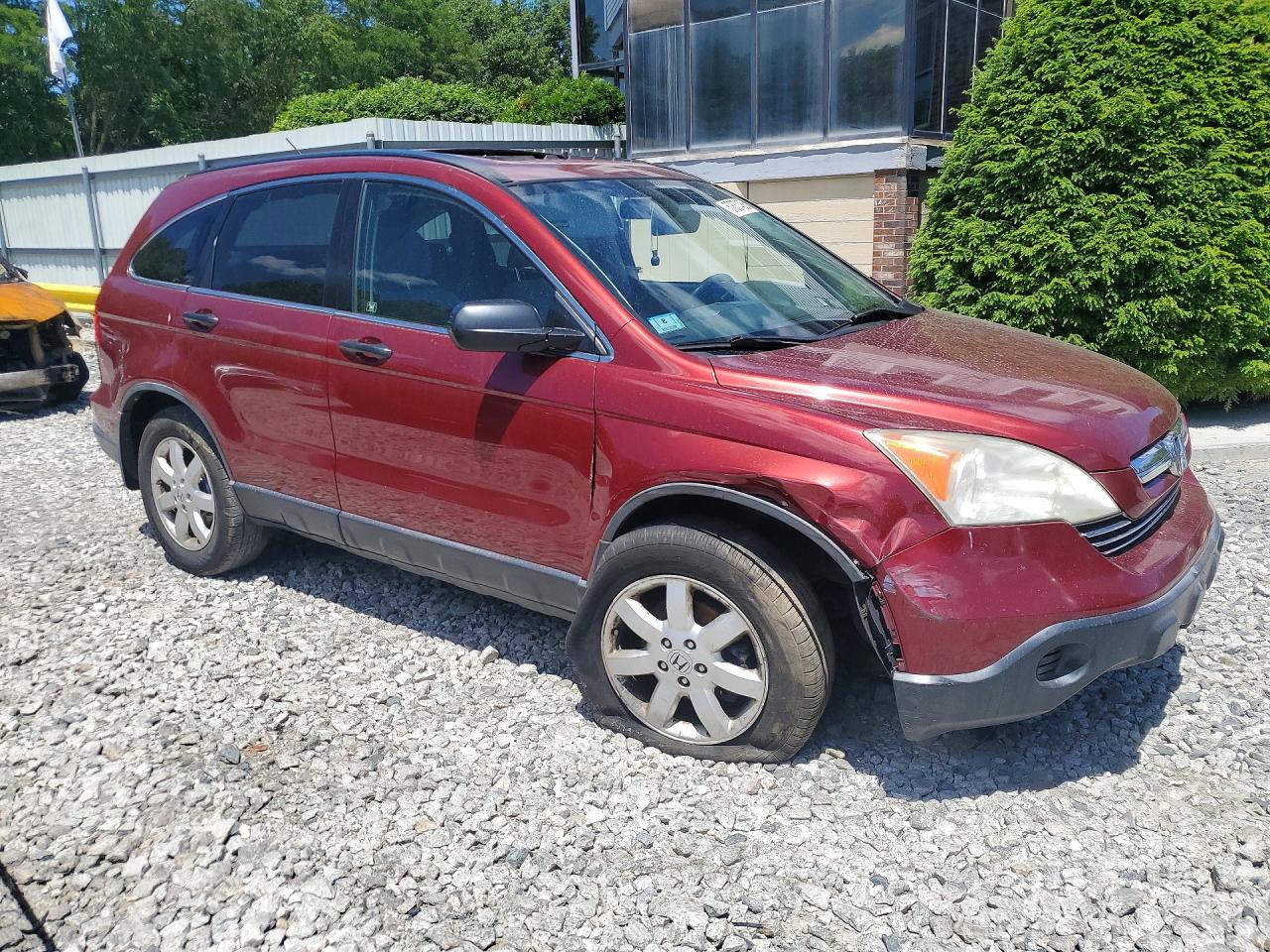 2007 Honda Cr-v Ex Red vin: JHLRE48517C025467
