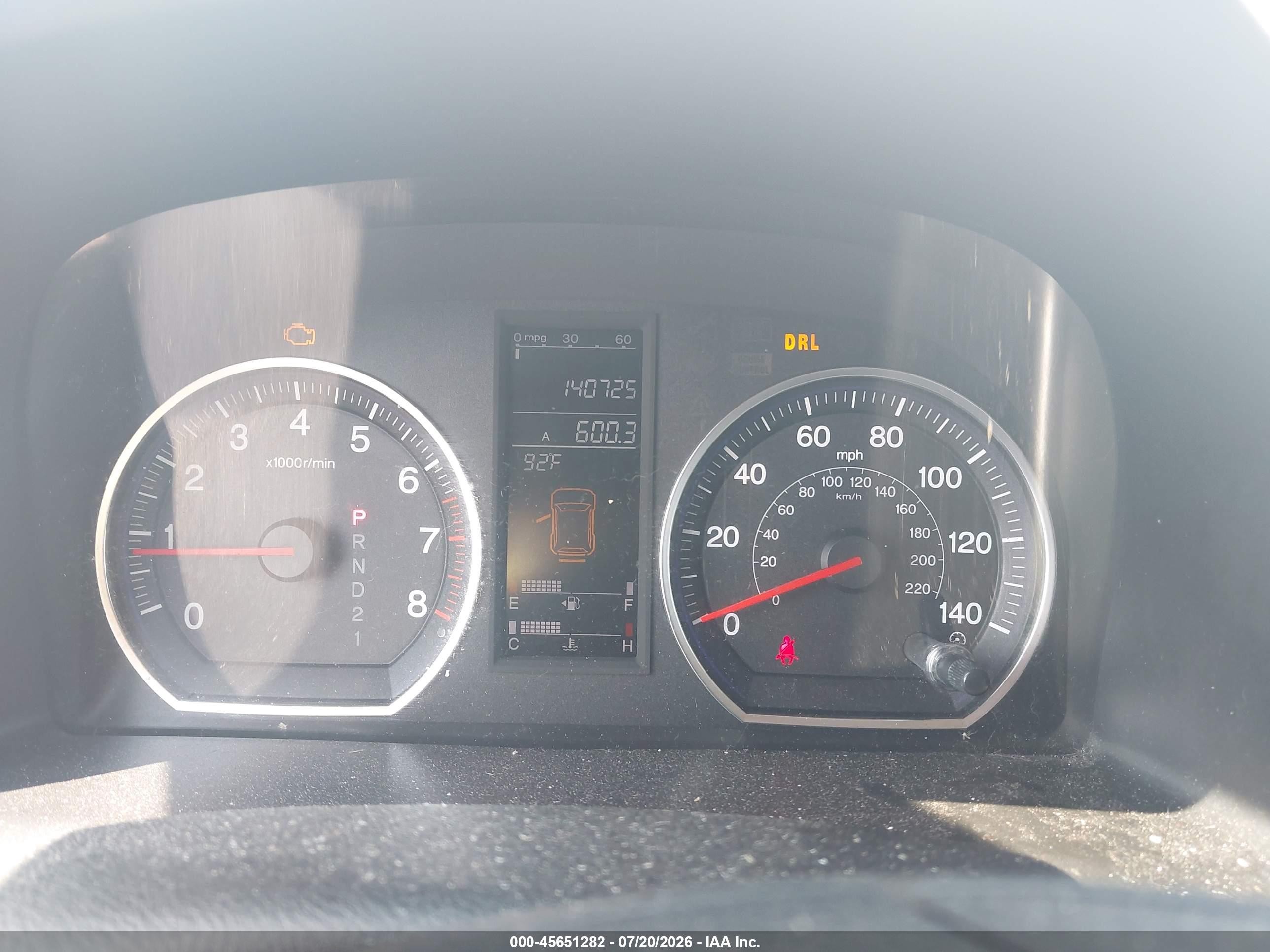 2007 Honda Cr-v Ex Синий vin: JHLRE48517C069873