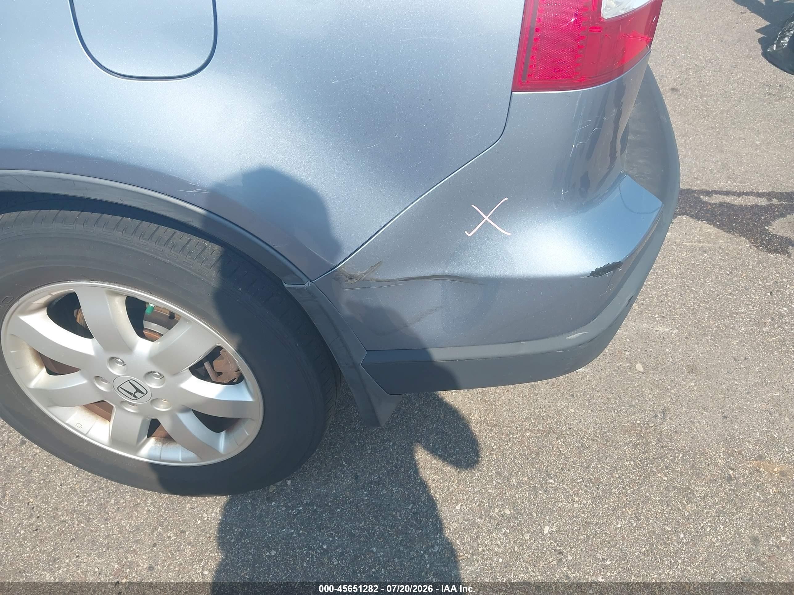 2007 Honda Cr-v Ex Синий vin: JHLRE48517C069873