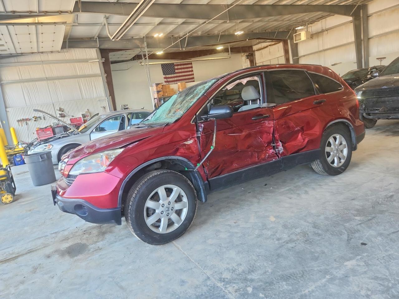 2007 Honda Cr-v Ex Красный vin: JHLRE48517C083238