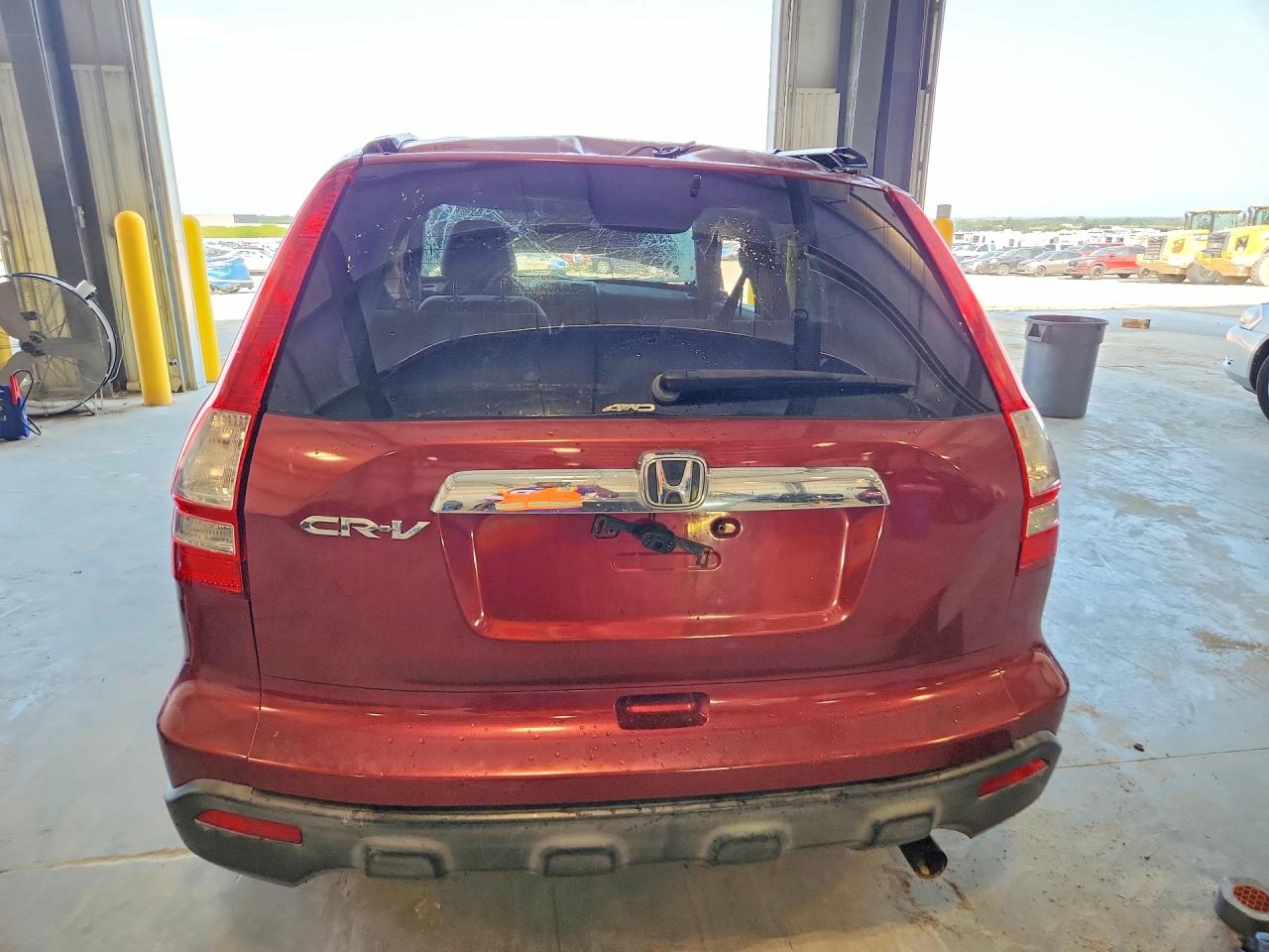 2007 Honda Cr-v Ex Красный vin: JHLRE48517C083238