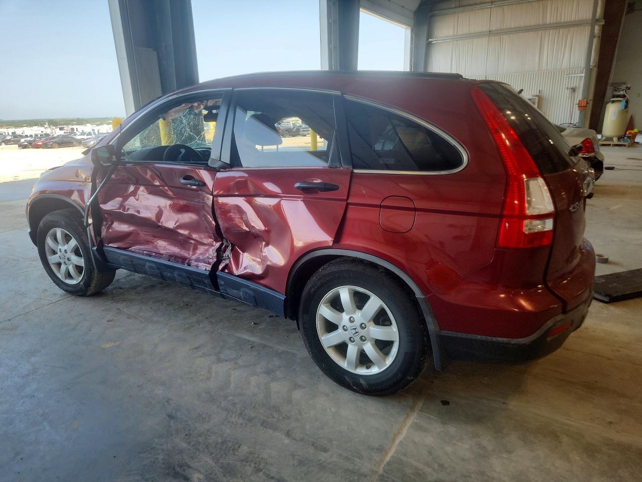 2007 Honda Cr-v Ex Красный vin: JHLRE48517C083238