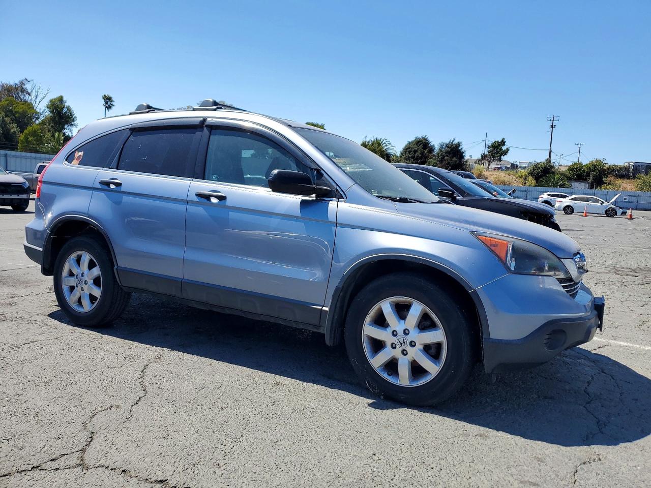 2007 Honda Cr-v Ex Silver vin: JHLRE48517C086561