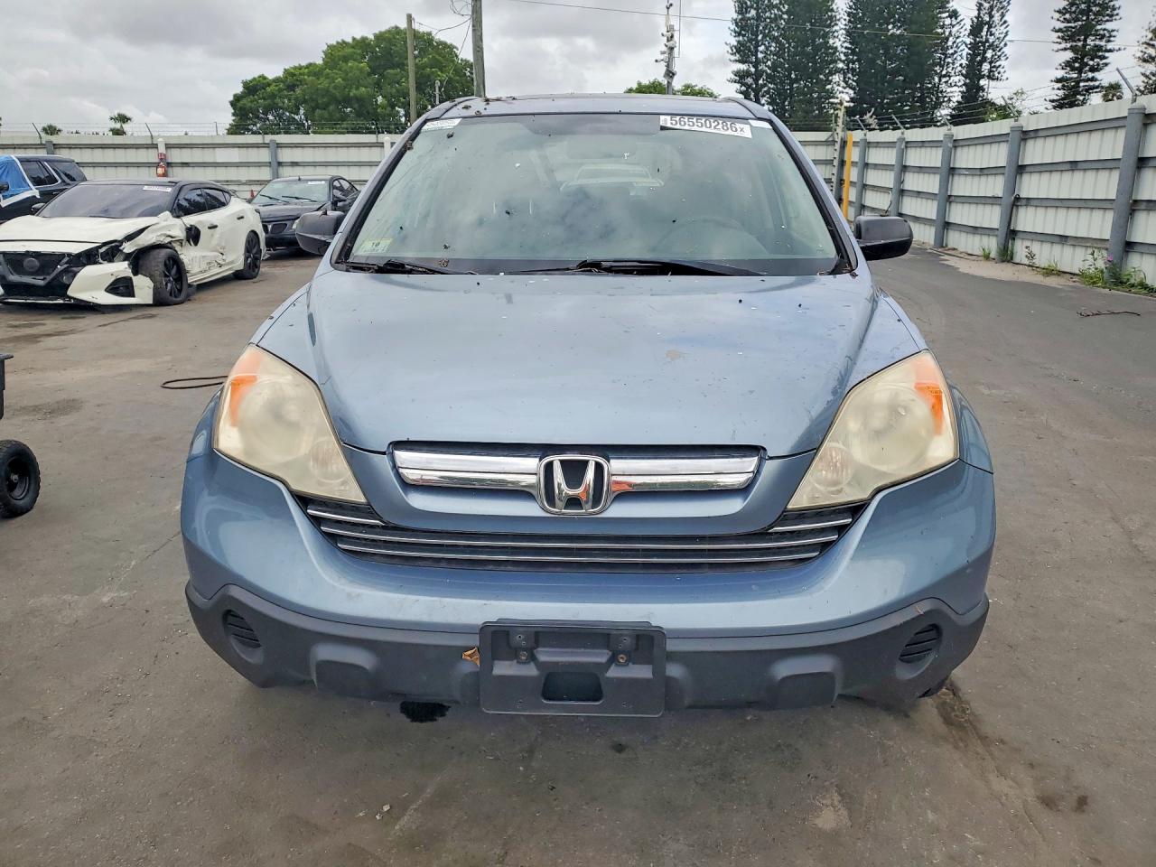 2007 Honda Cr-v Ex Синий vin: JHLRE48517C100250