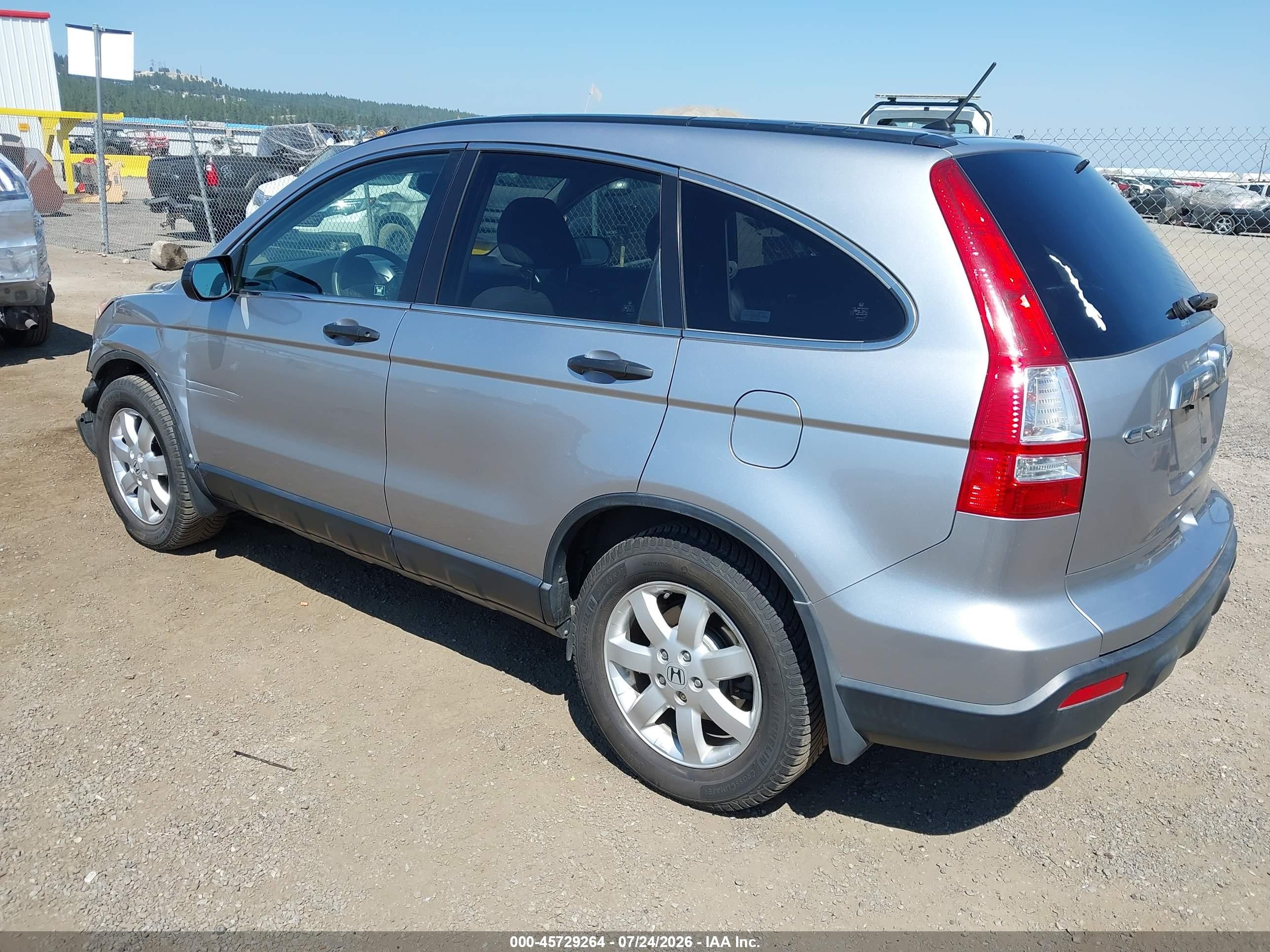 2008 Honda Cr-v Ex Silver vin: JHLRE48518C002210