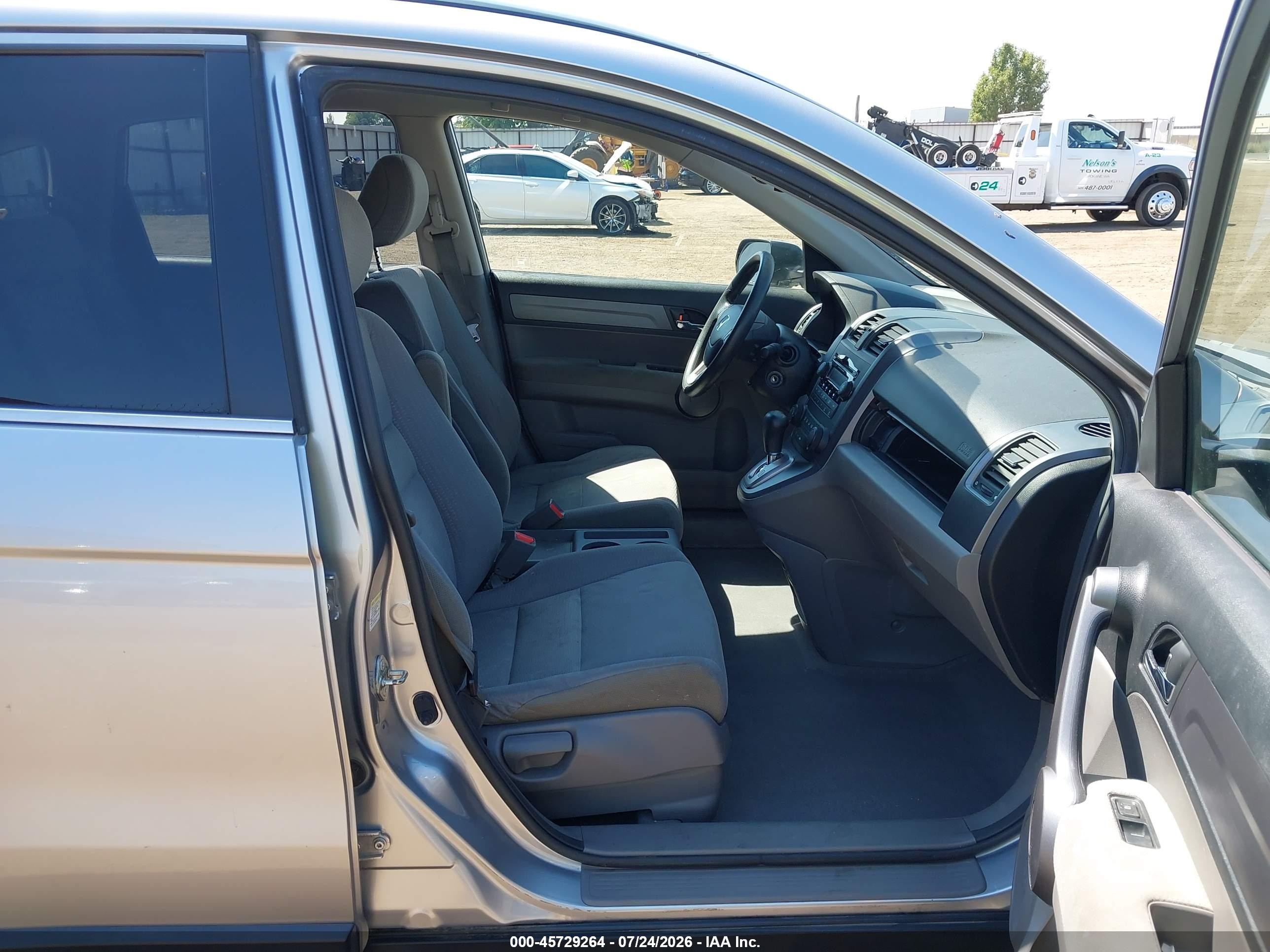 2008 Honda Cr-v Ex Silver vin: JHLRE48518C002210