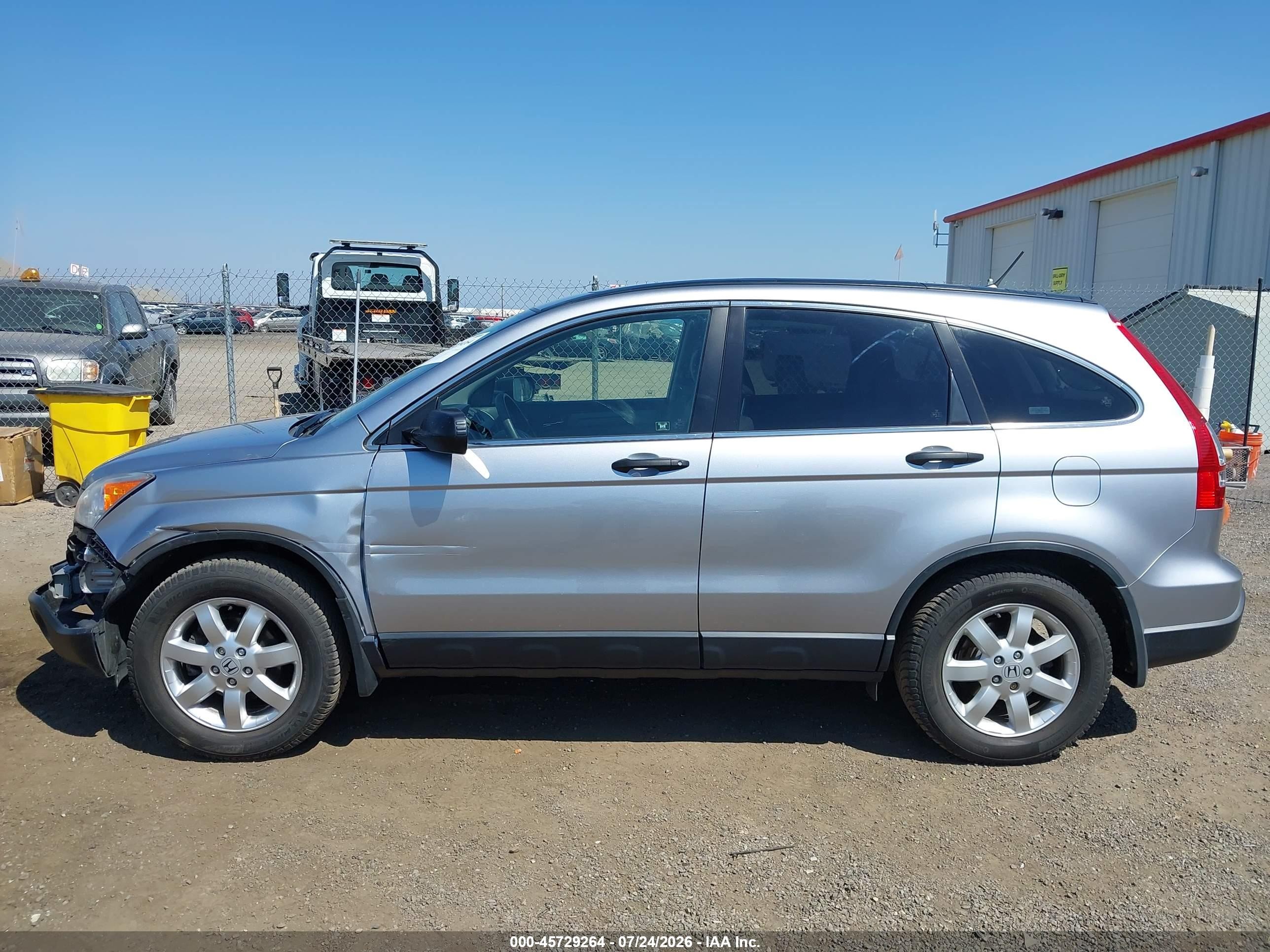 2008 Honda Cr-v Ex Silver vin: JHLRE48518C002210