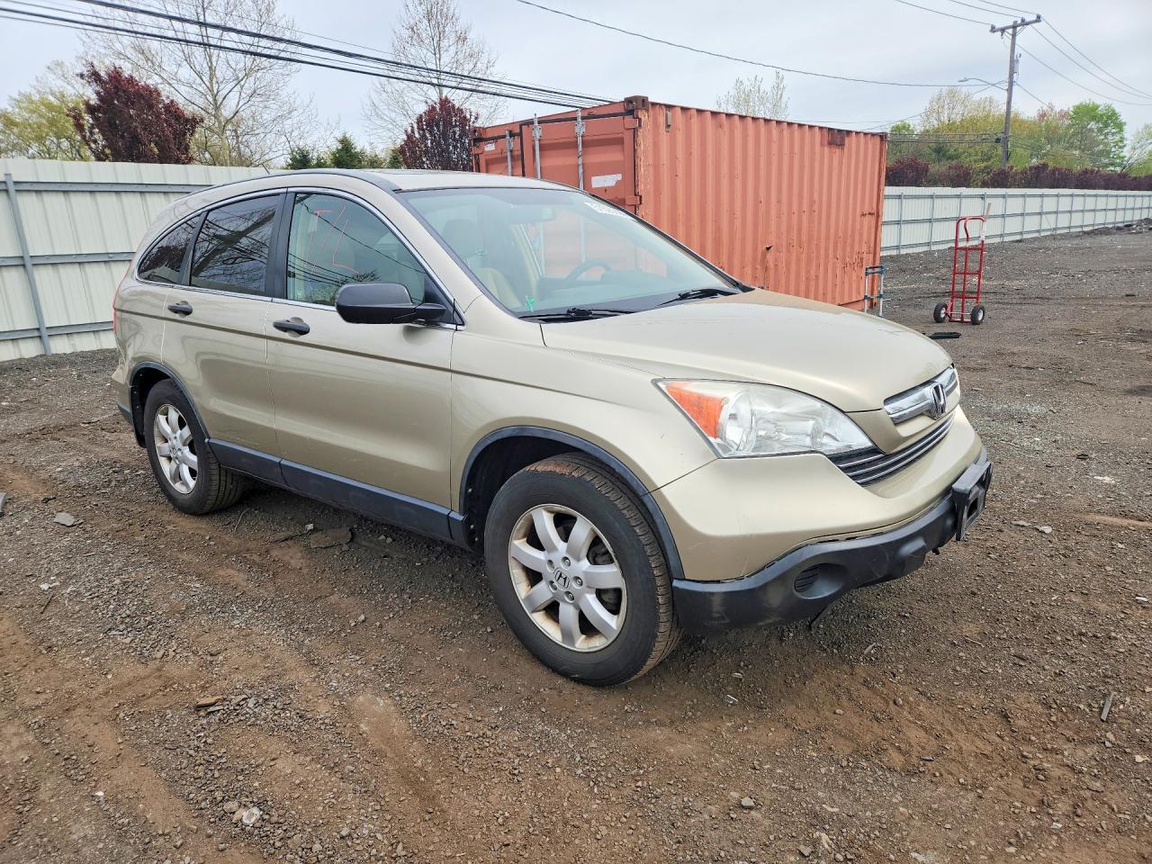 2008 Honda Cr-v Ex Cream vin: JHLRE48518C042982