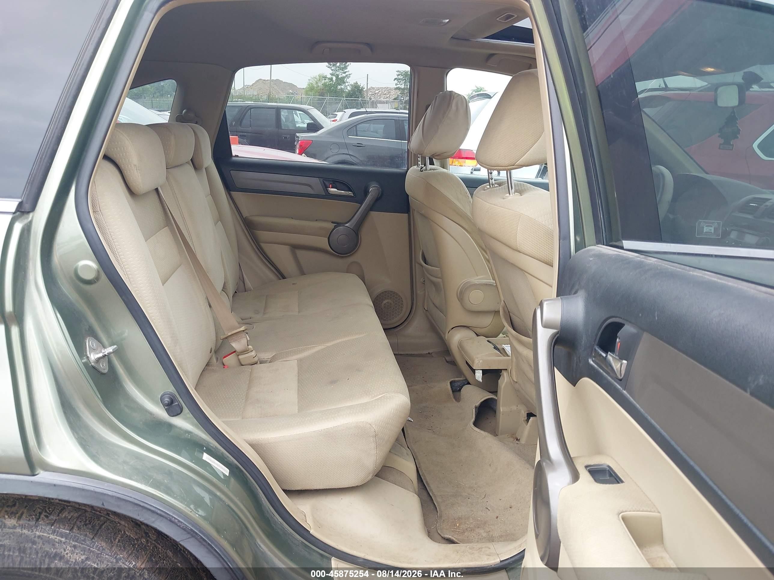 2008 Honda Cr-v Ex Green vin: JHLRE48518C044473