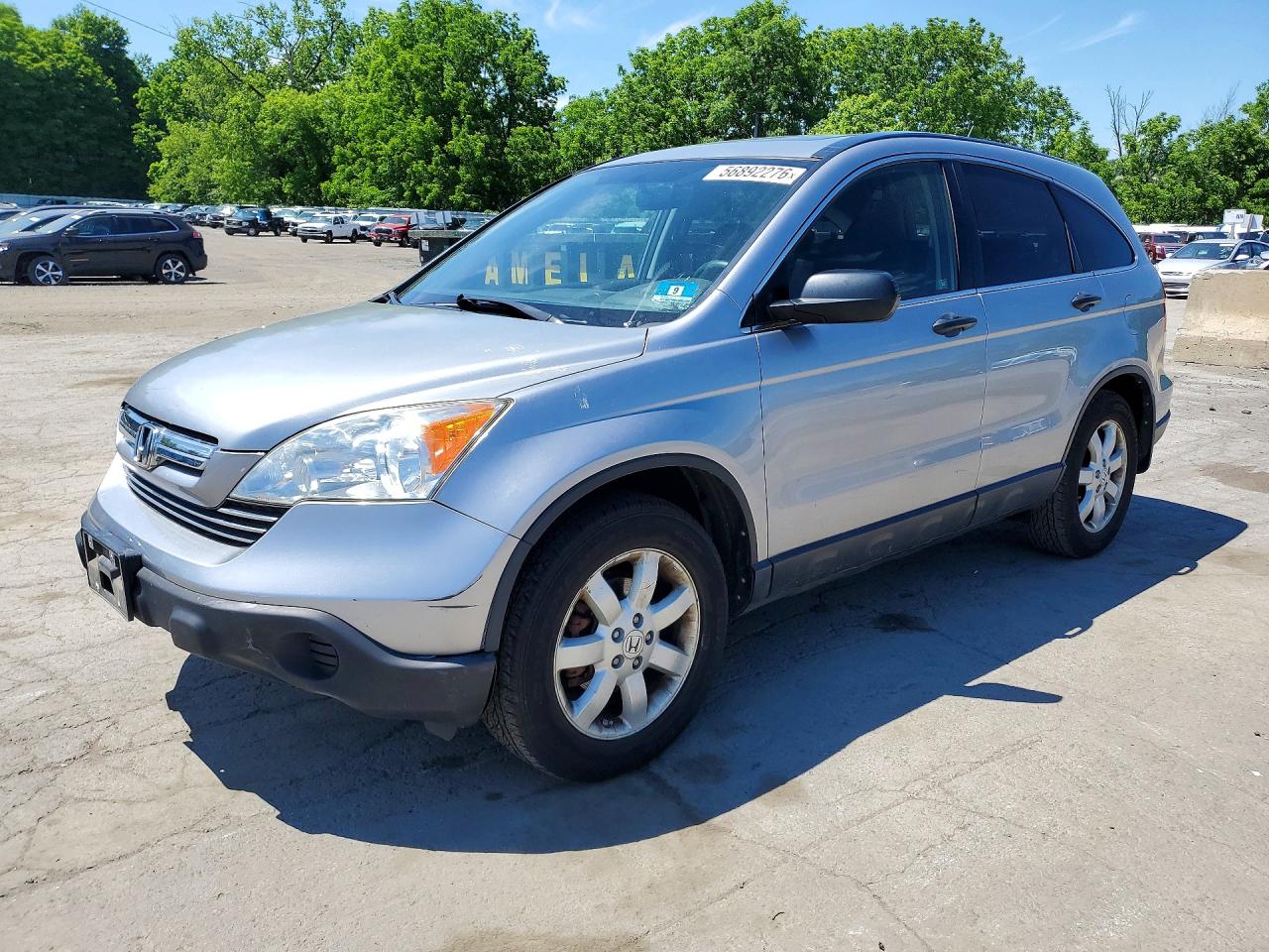 2008 Hond Cr-v Silver vin: JHLRE48518C082575