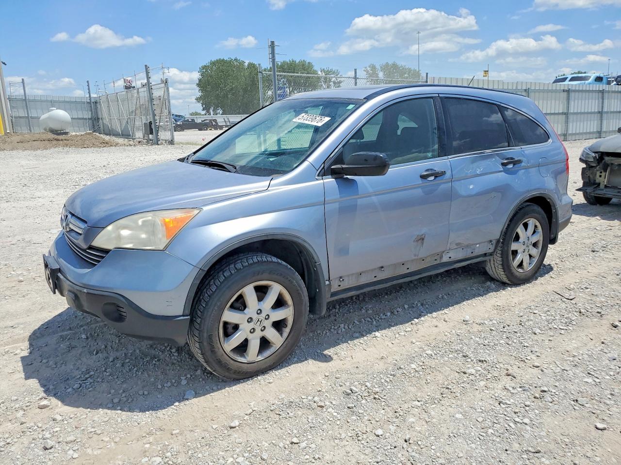 2009 Honda Cr-v Ex Blue vin: JHLRE48519C008770