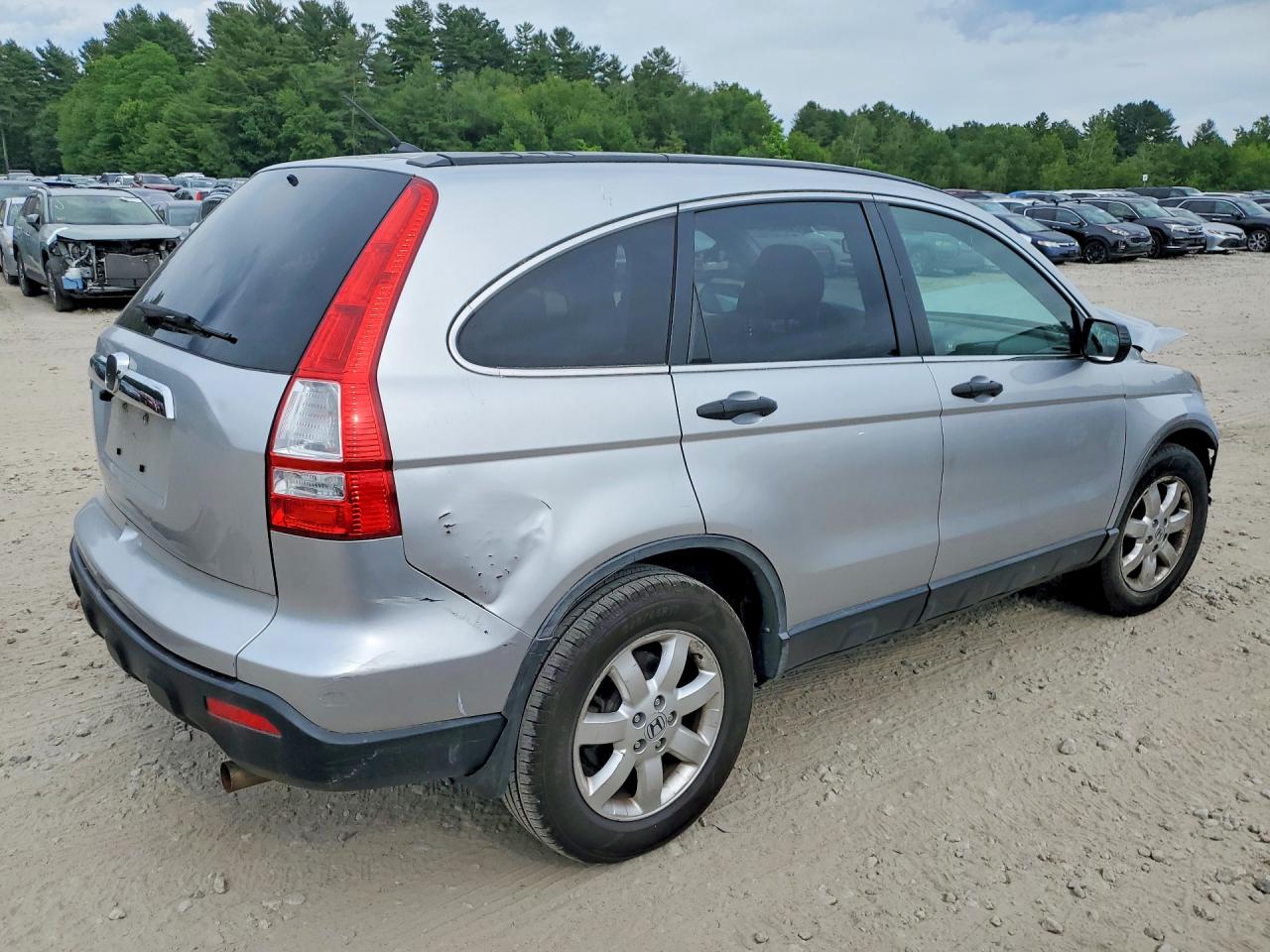 2009 Honda Cr-v Ex Silver vin: JHLRE48519C019302