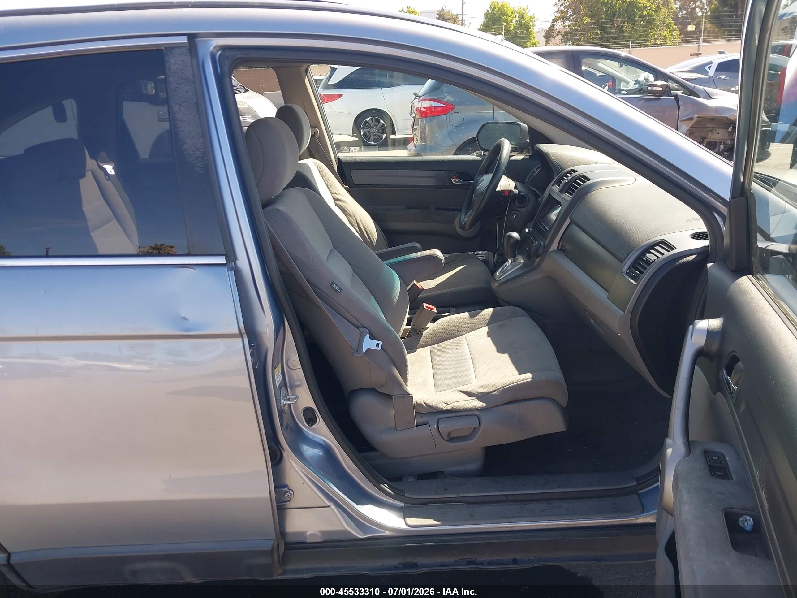 2007 Honda Cr-v Ex Blue vin: JHLRE48527C008726