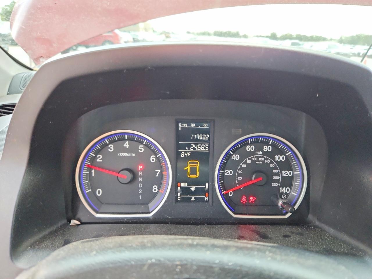 2007 Honda Cr-v Ex Maroon vin: JHLRE48527C019404