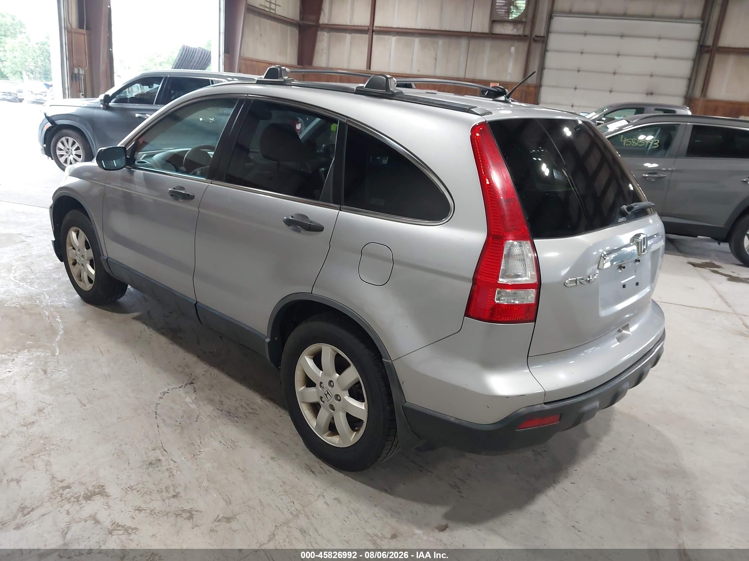 2007 Honda Cr-v Ex Gray vin: JHLRE48527C032234