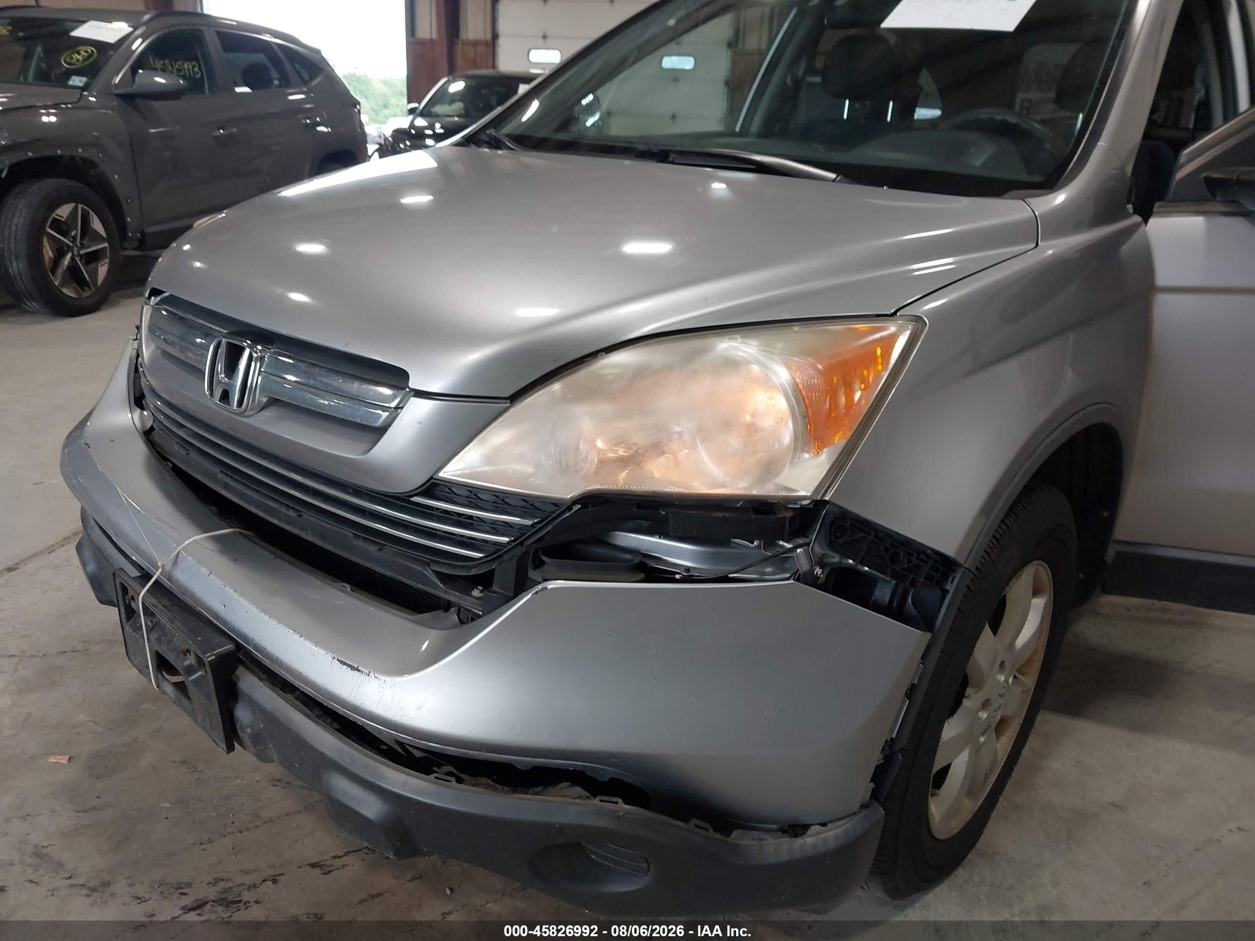 2007 Honda Cr-v Ex Gray vin: JHLRE48527C032234