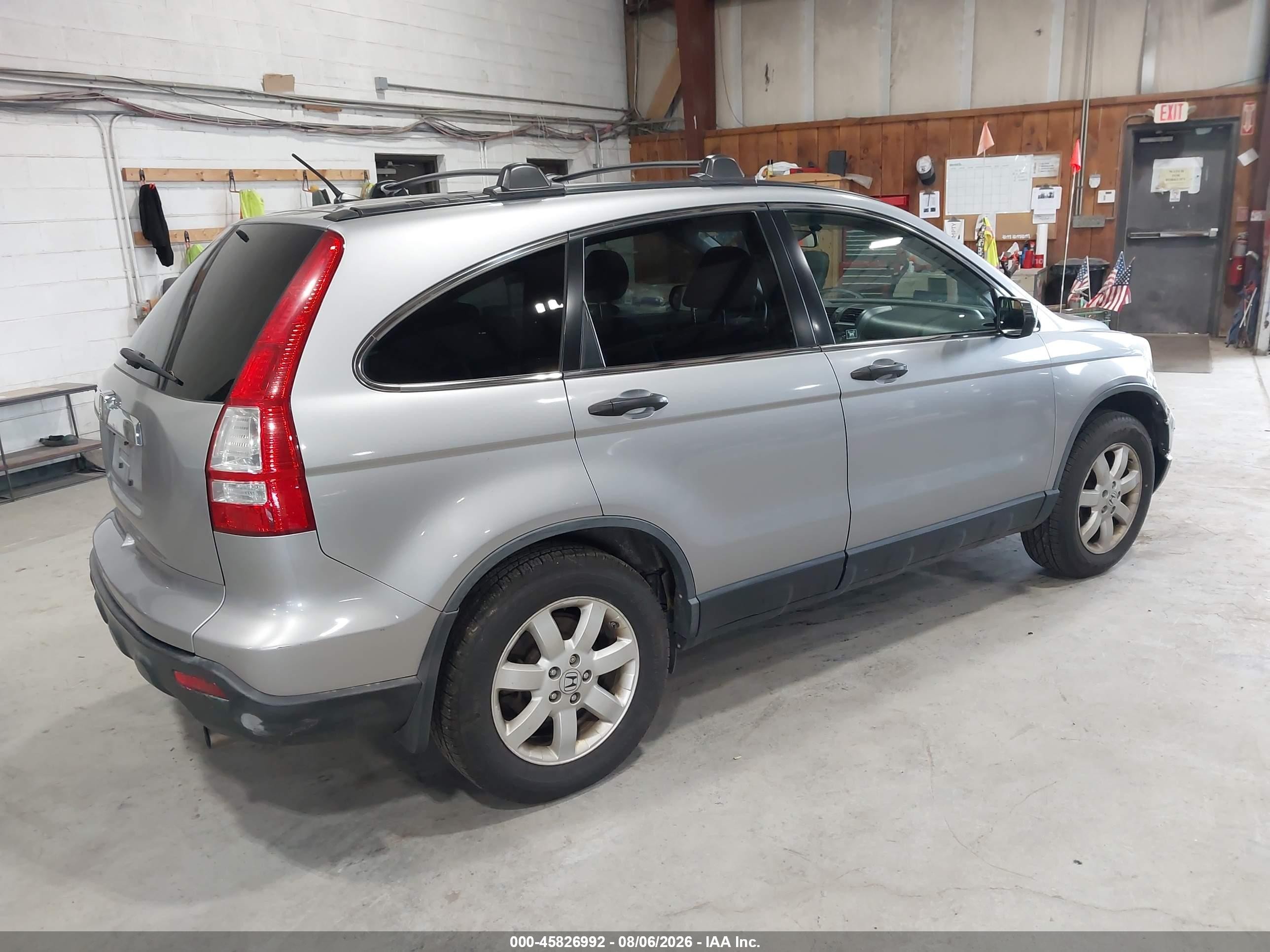 2007 Honda Cr-v Ex Gray vin: JHLRE48527C032234