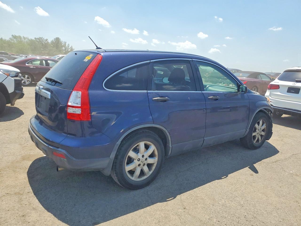 2007 Honda Cr-v Ex Синий vin: JHLRE48527C044576