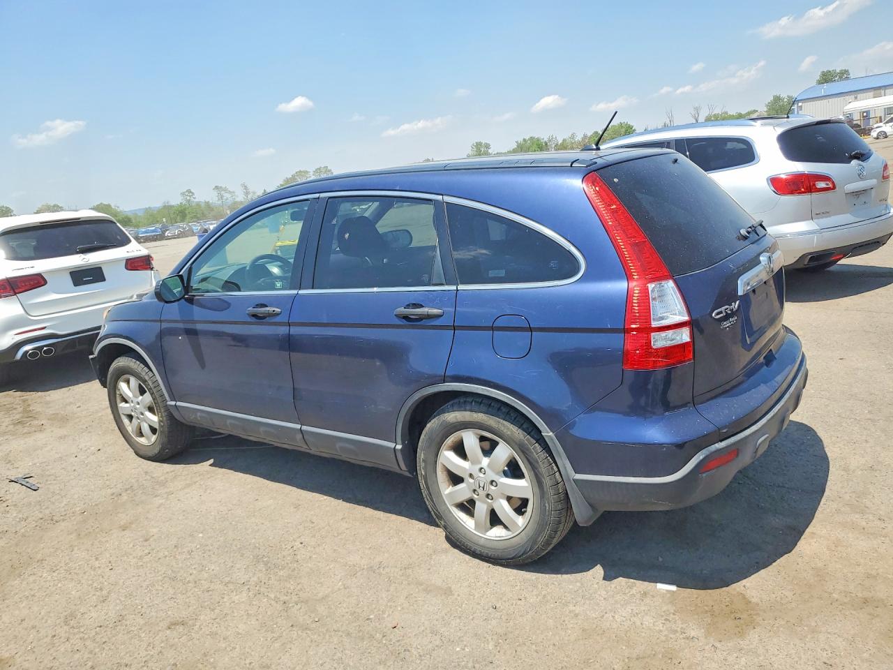 2007 Honda Cr-v Ex Синий vin: JHLRE48527C044576
