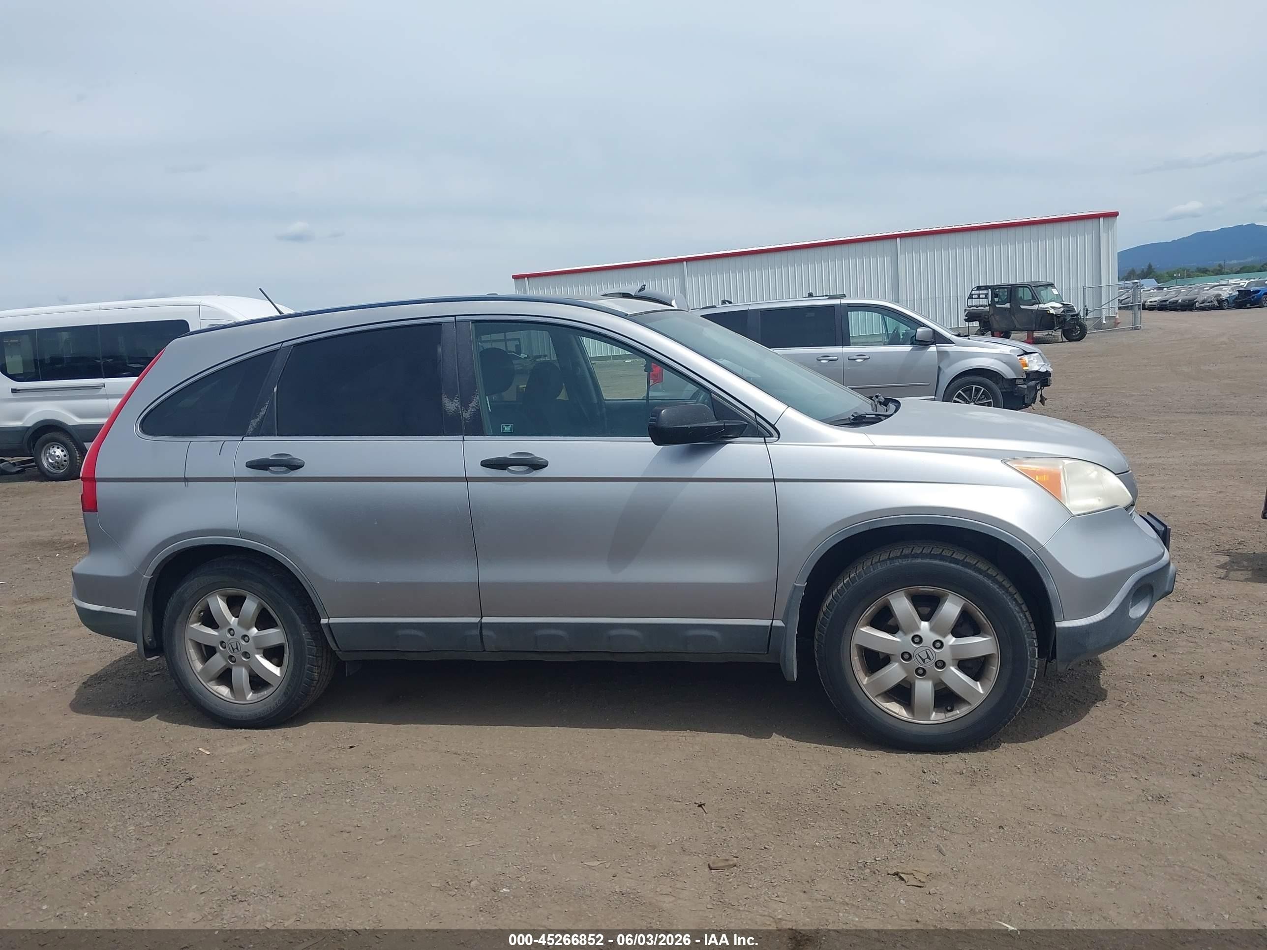 2007 Honda Cr-v Ex Silver vin: JHLRE48527C047932