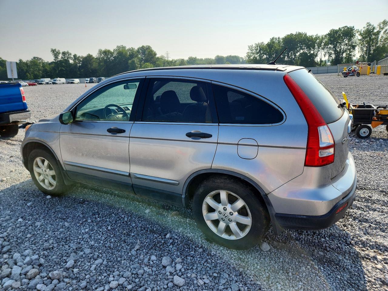 2007 Honda Cr-v Ex Silver vin: JHLRE48527C054055