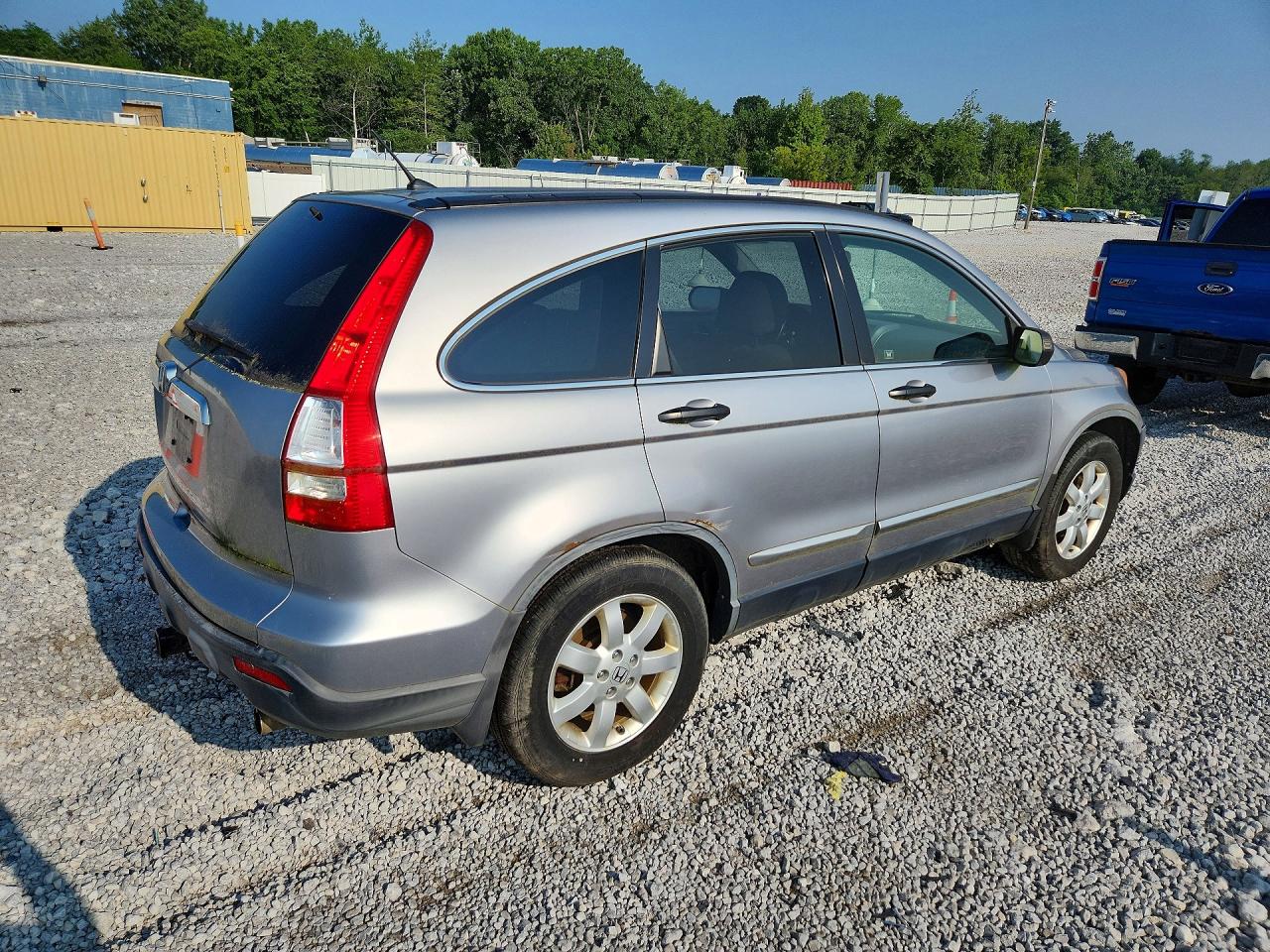 2007 Honda Cr-v Ex Silver vin: JHLRE48527C054055