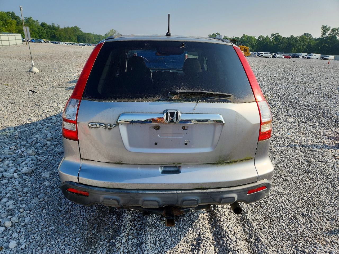 2007 Honda Cr-v Ex Silver vin: JHLRE48527C054055