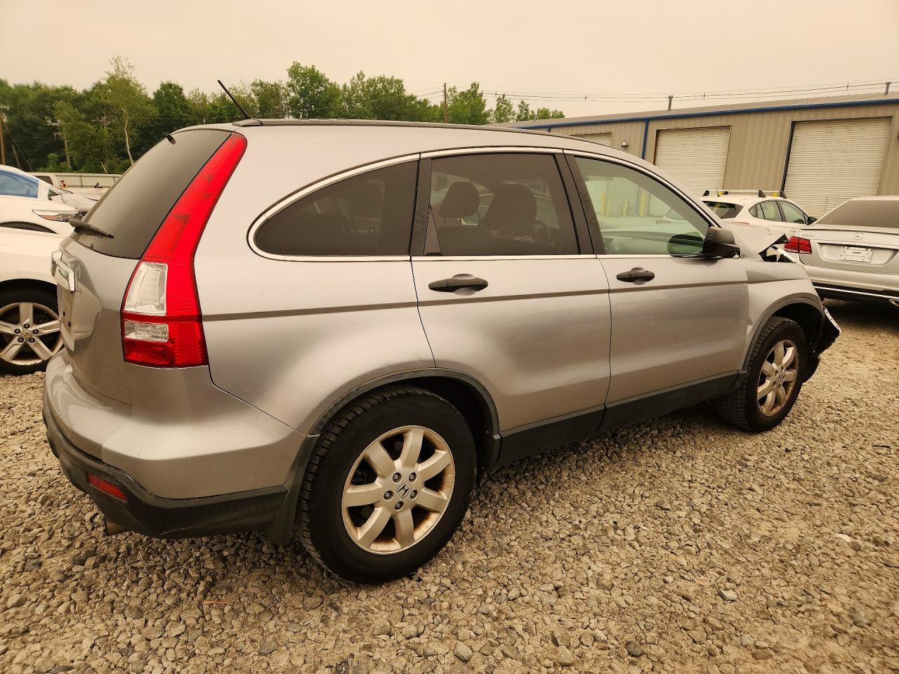 2007 Honda Cr-v Ex Gray vin: JHLRE48527C095169