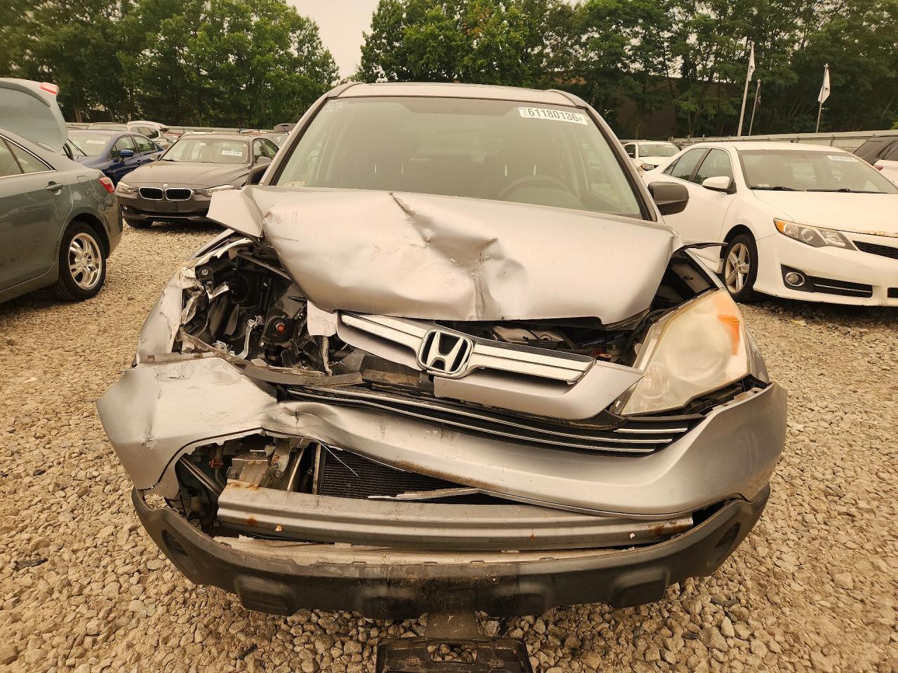 2007 Honda Cr-v Ex Gray vin: JHLRE48527C095169