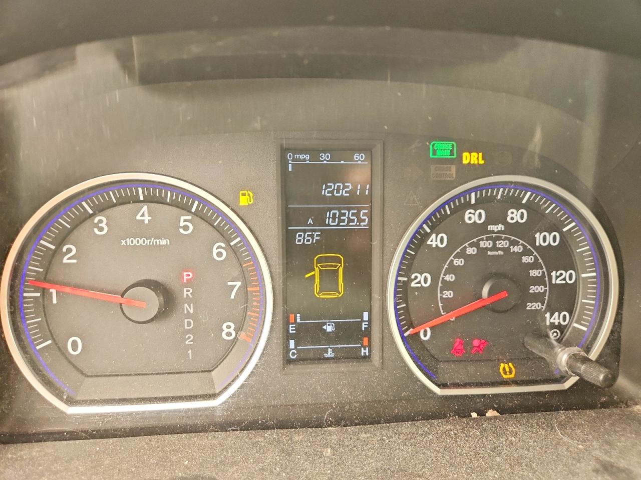 2007 Honda Cr-v Ex Gray vin: JHLRE48527C095169