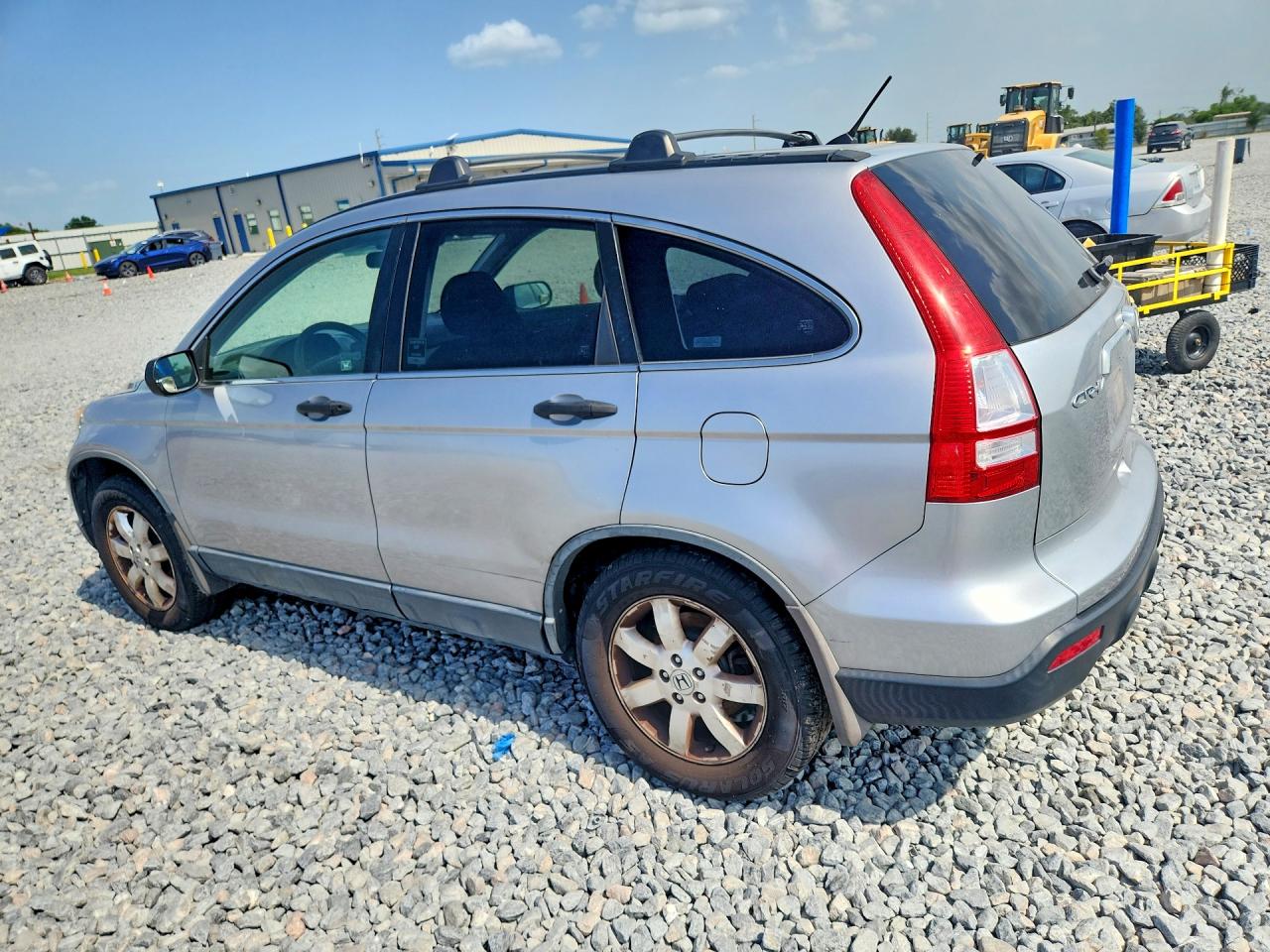 2007 Honda Cr-v Ex Silver vin: JHLRE48527C099111