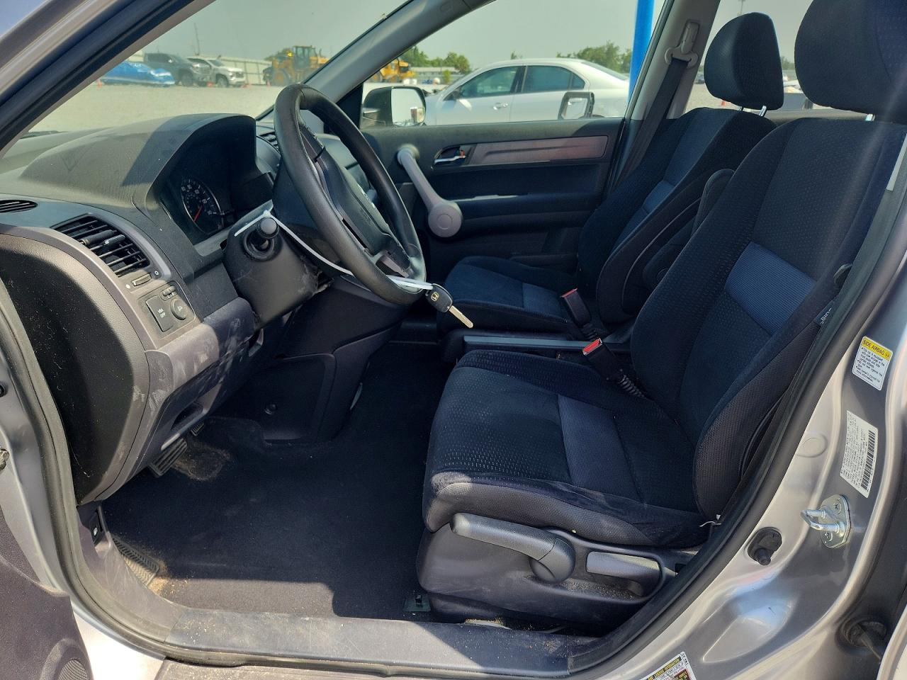 2007 Honda Cr-v Ex Silver vin: JHLRE48527C099111