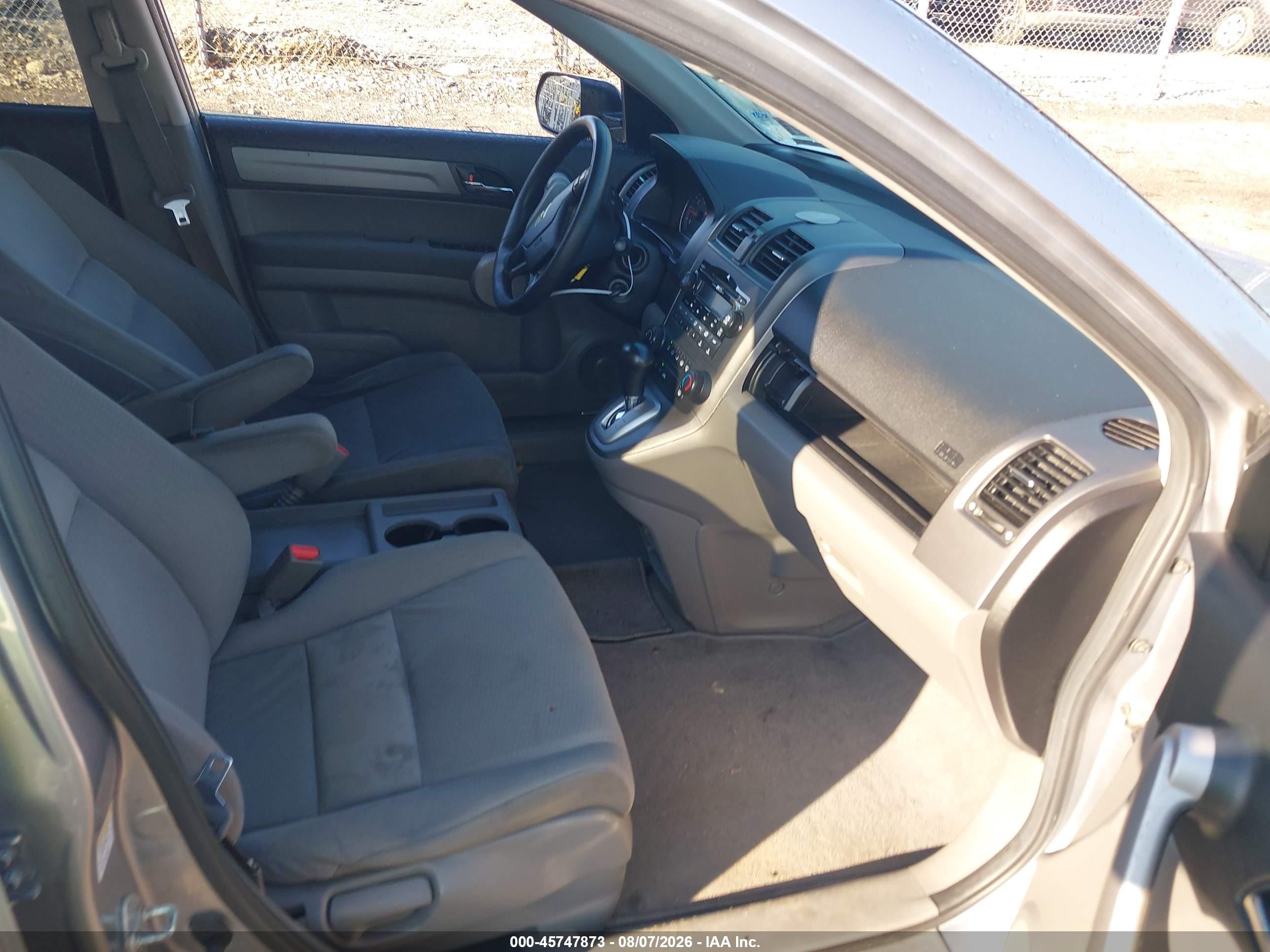 2007 Honda Cr-v Ex Silver vin: JHLRE48527C099237
