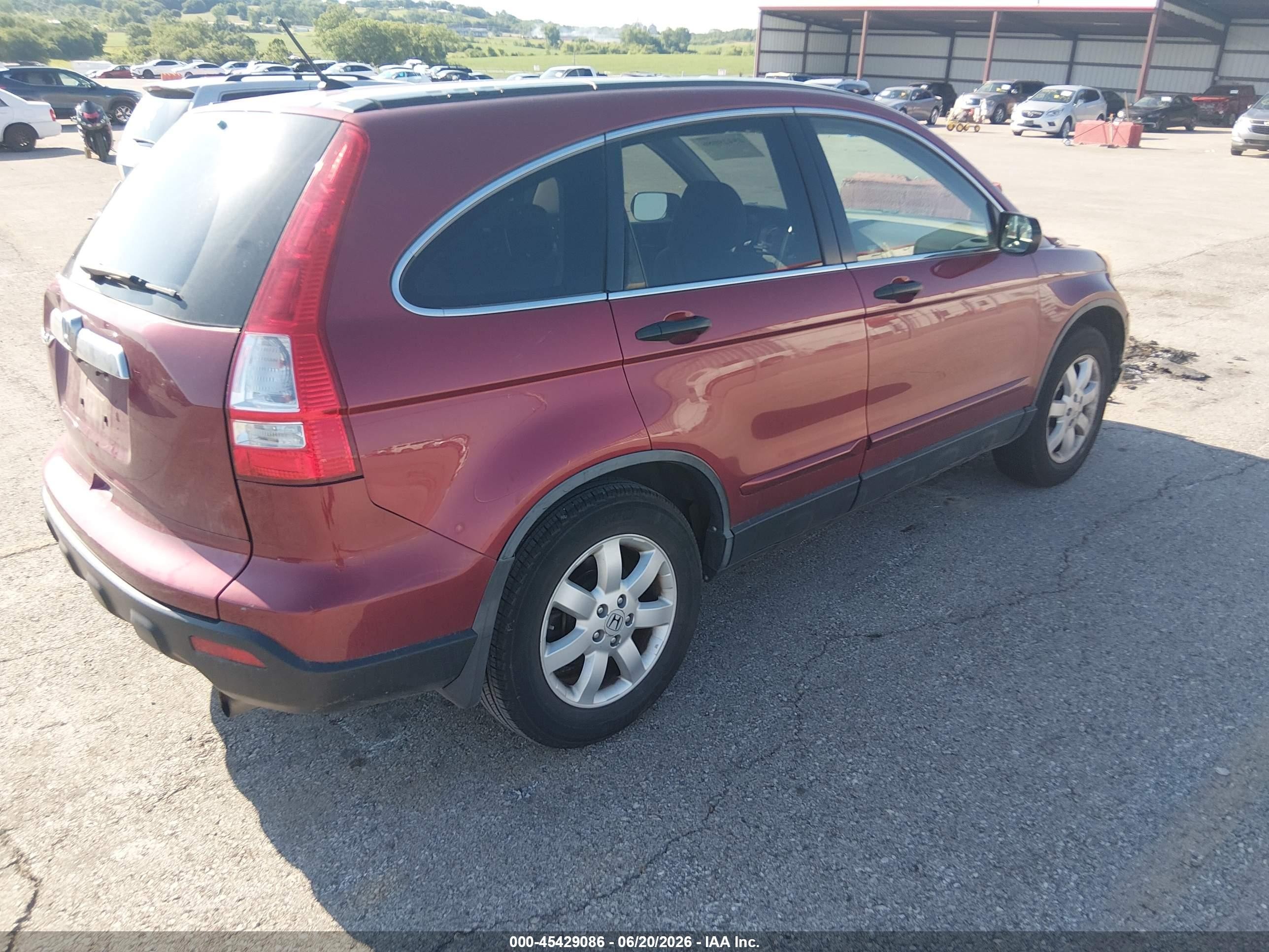 2008 Honda Cr-v Ex Gray vin: JHLRE48528C006346