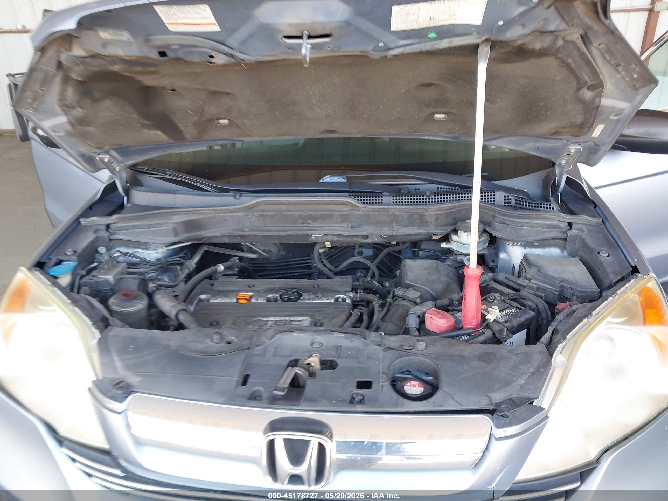 2008 Honda Cr-v Ex Light Blue vin: JHLRE48528C046748