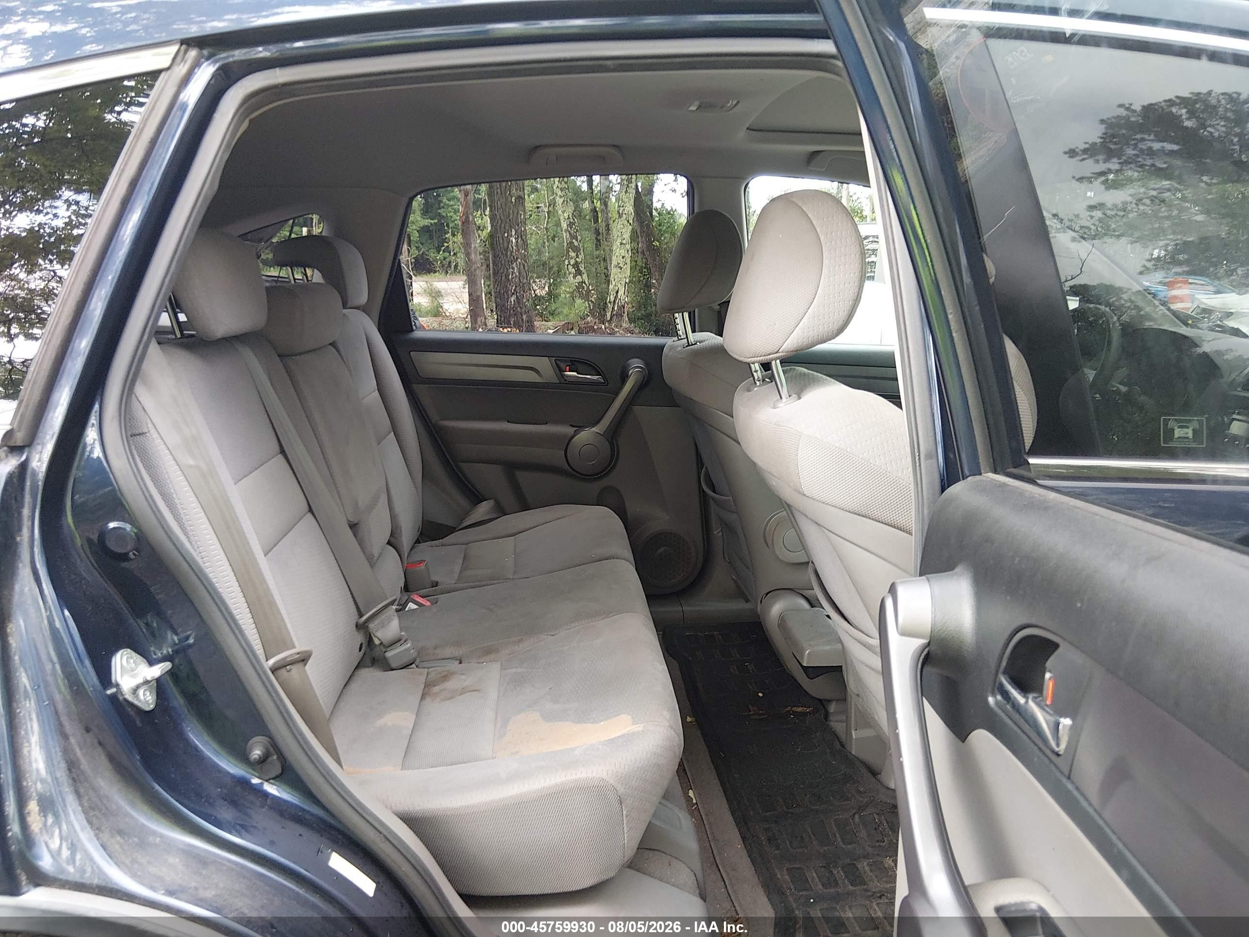 2008 Honda Cr-v Ex Blue vin: JHLRE48528C051108