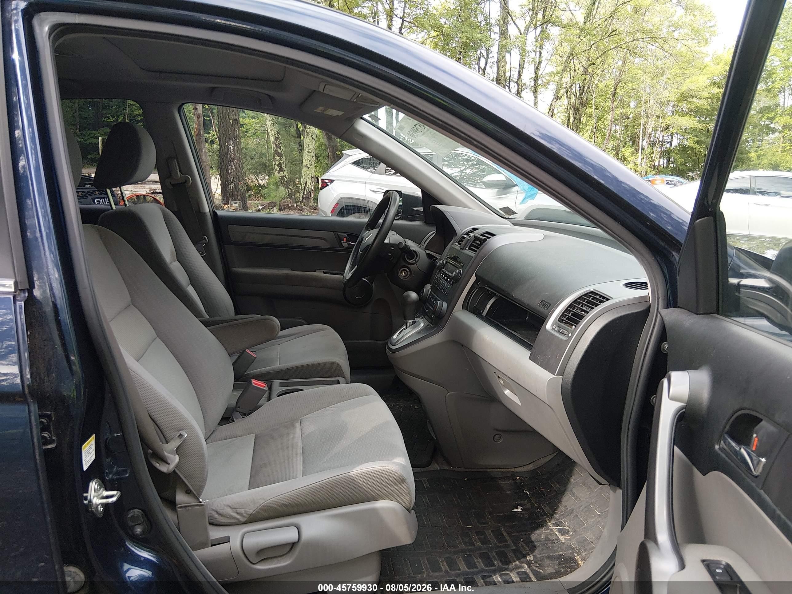 2008 Honda Cr-v Ex Blue vin: JHLRE48528C051108