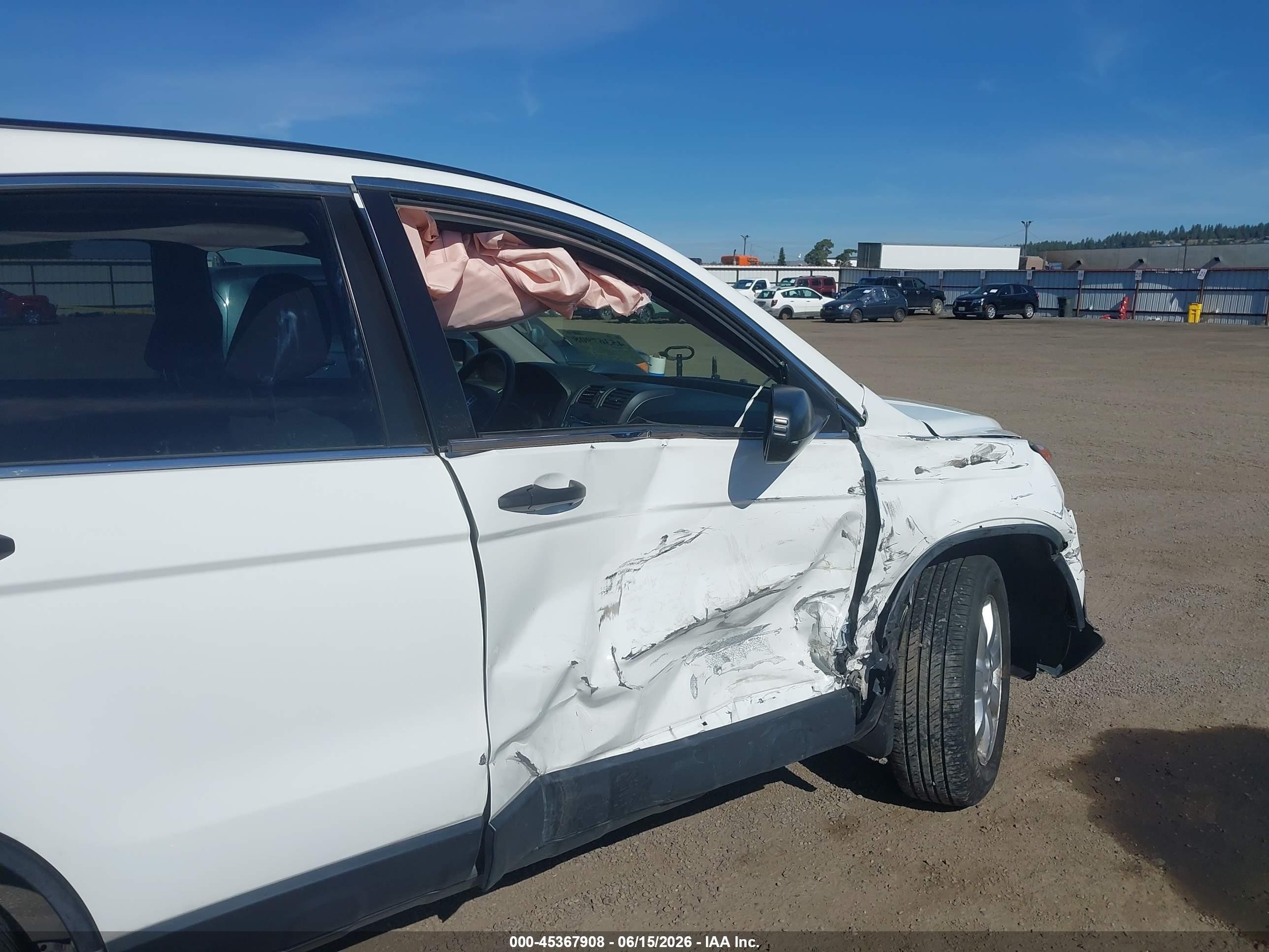2008 Honda Cr-v Ex Белый vin: JHLRE48528C068846