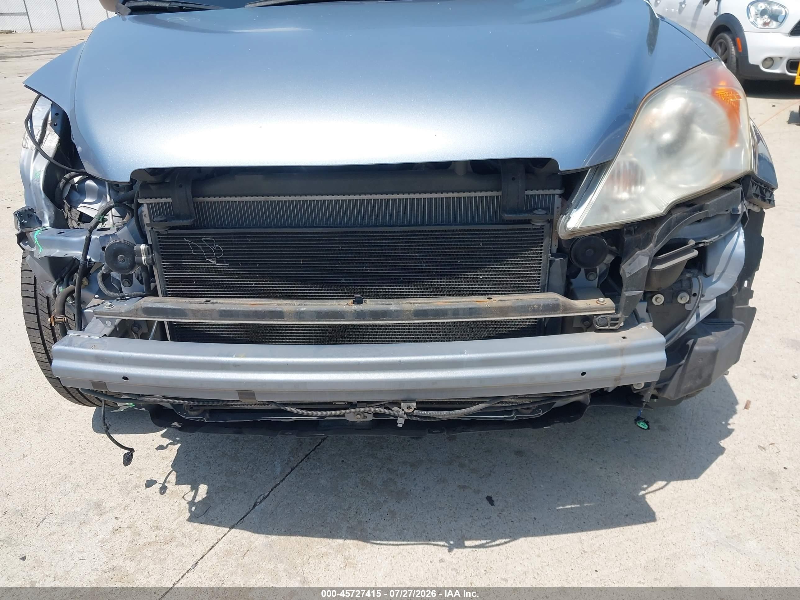 2008 Honda Cr-v Ex Gray vin: JHLRE48528C077191