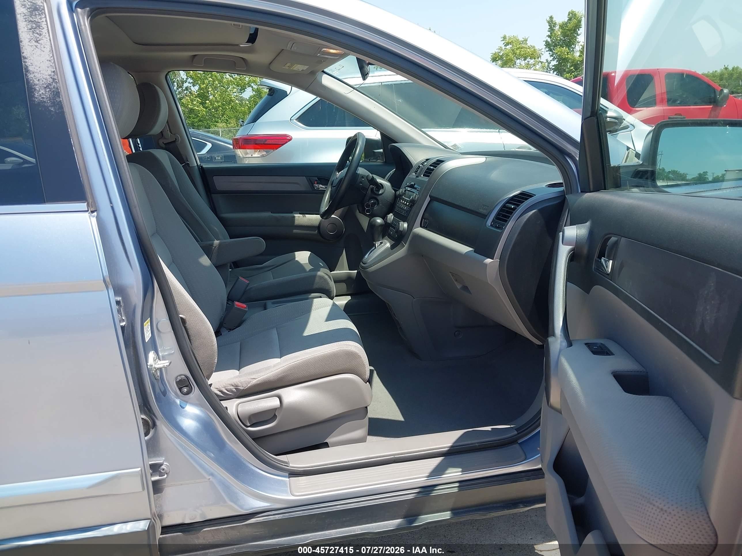 2008 Honda Cr-v Ex Gray vin: JHLRE48528C077191