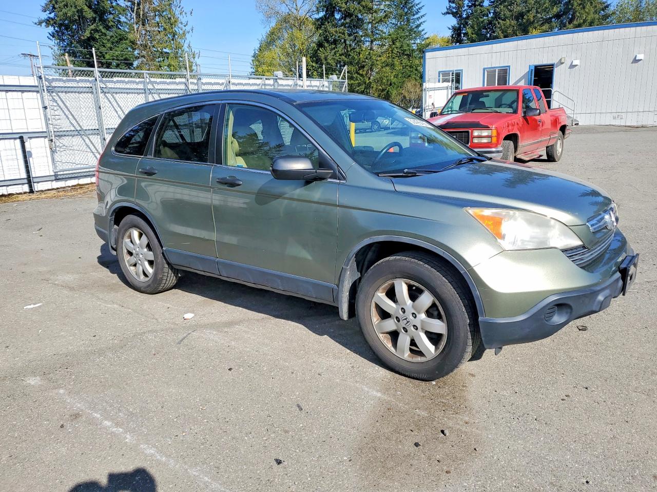 2008 Honda Cr-v Ex Зеленый vin: JHLRE48528C077594